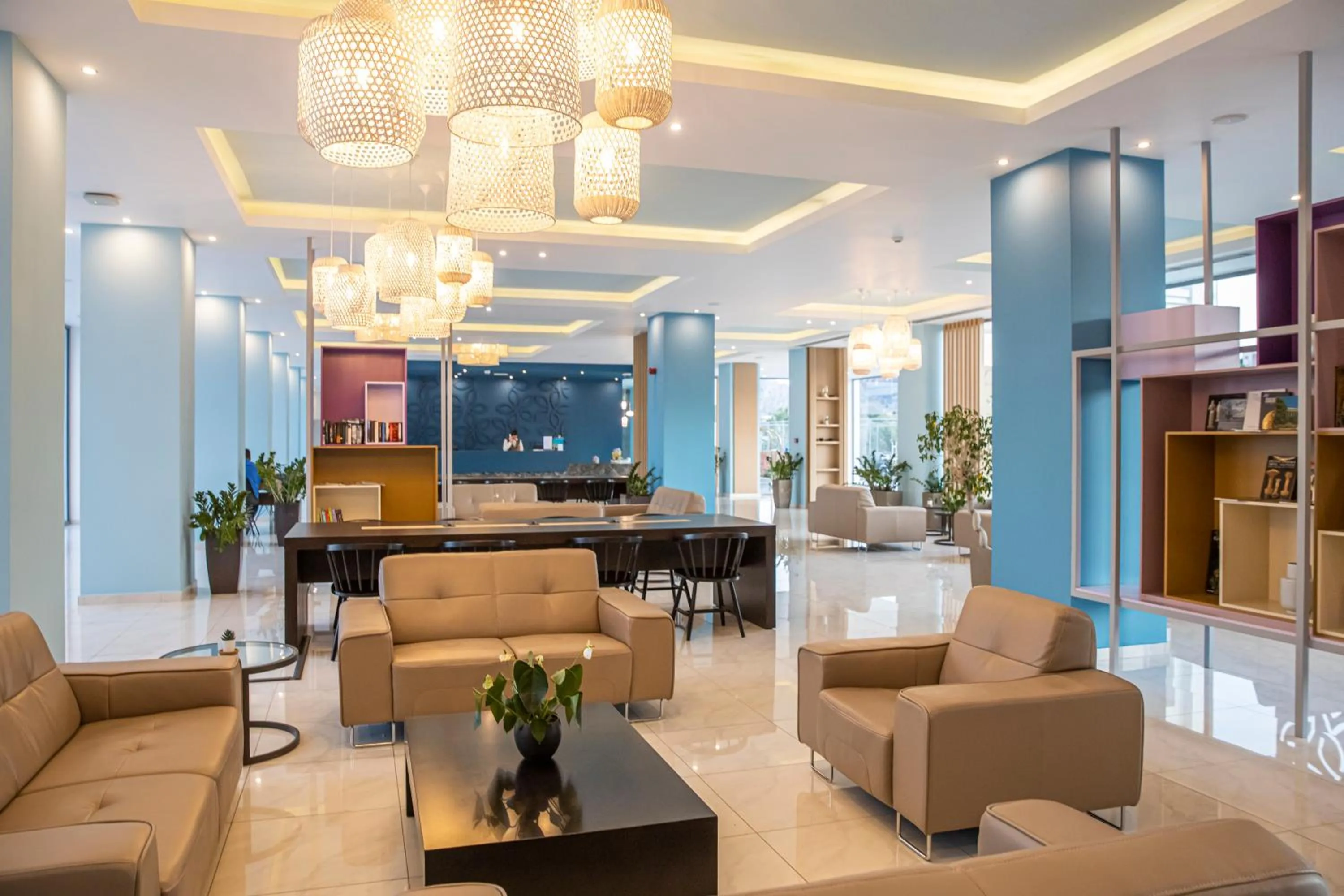 Lobby or reception in Asterias Beach Resort