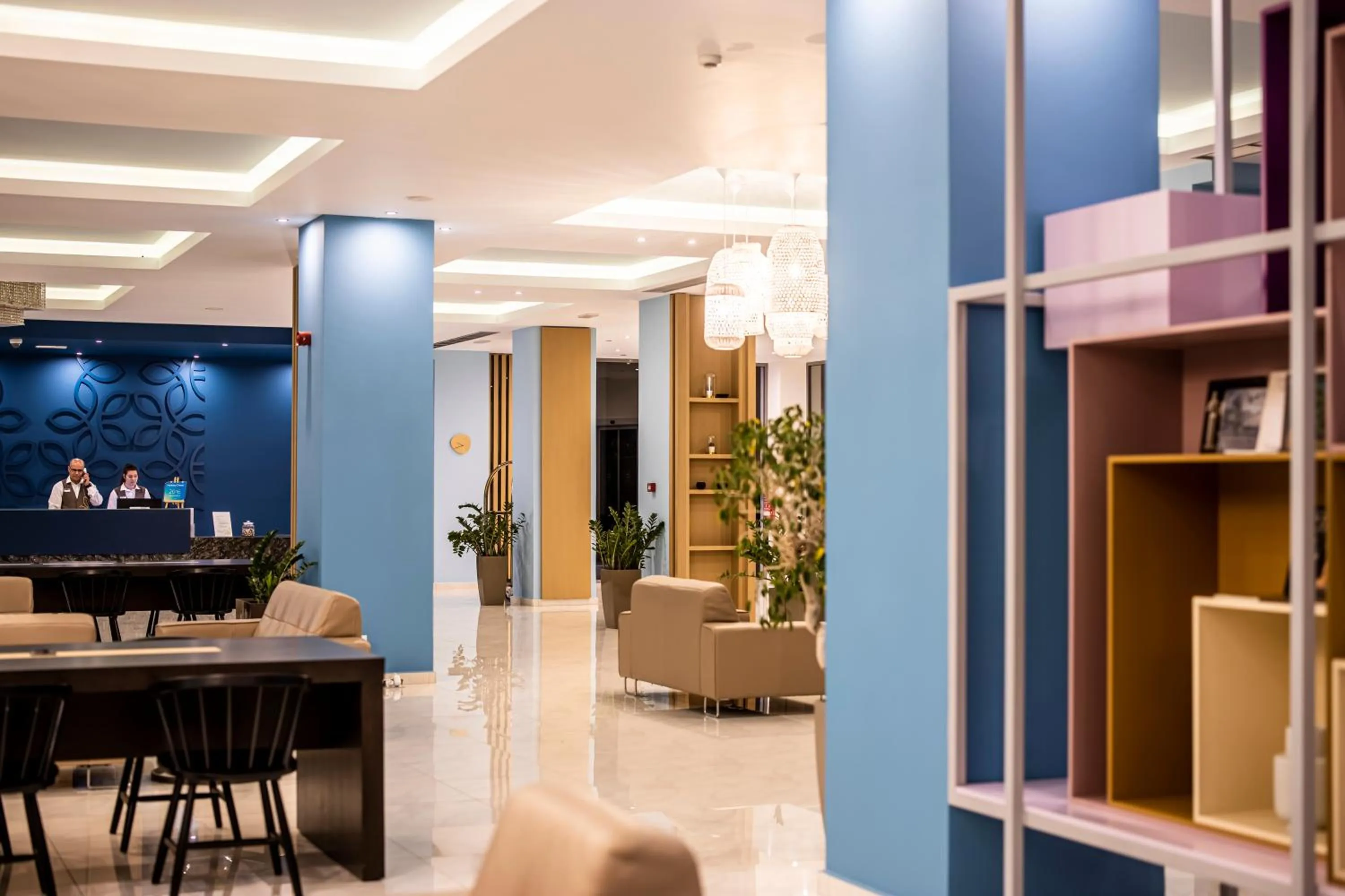 Lobby or reception in Asterias Beach Resort