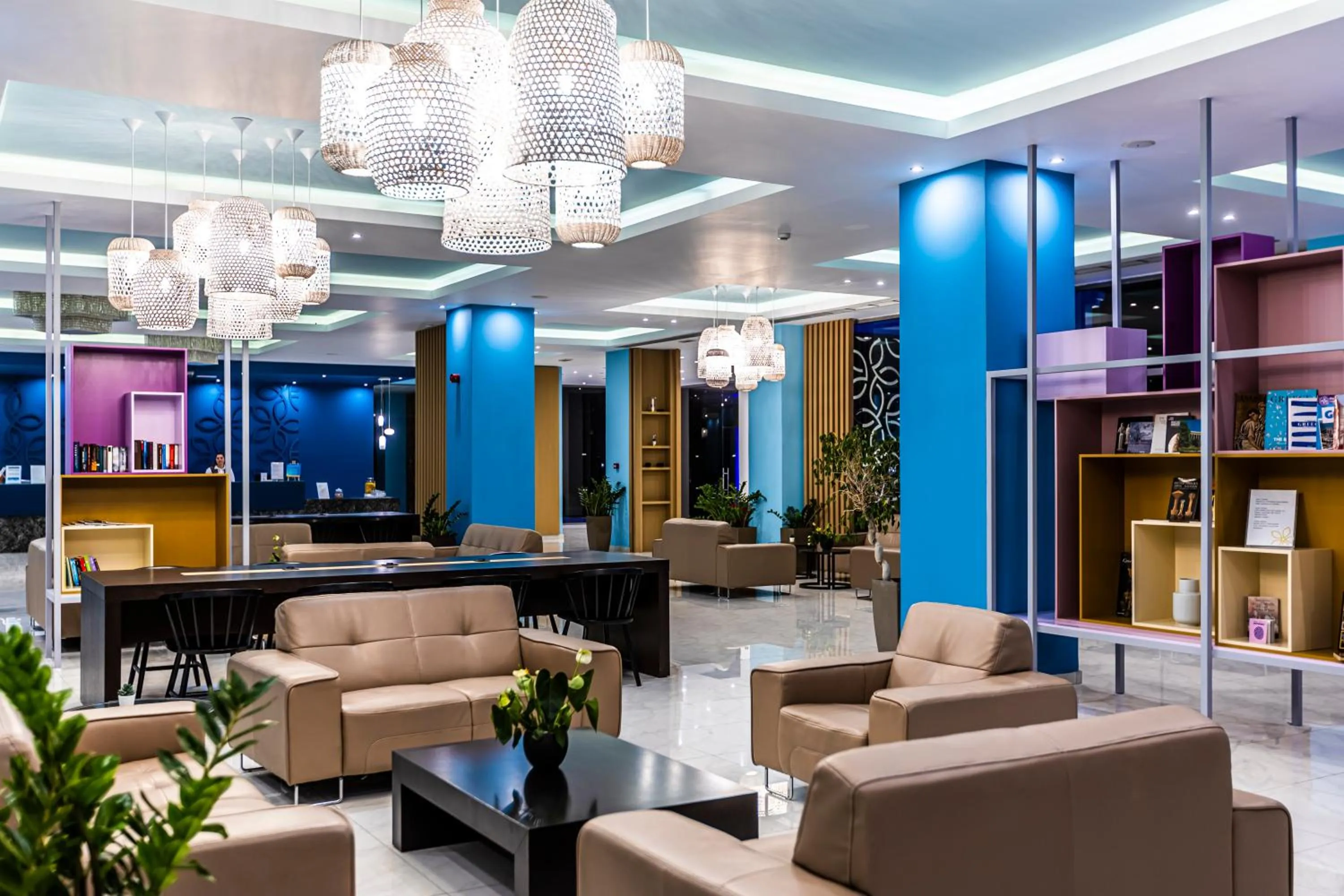 Lobby or reception in Asterias Beach Resort