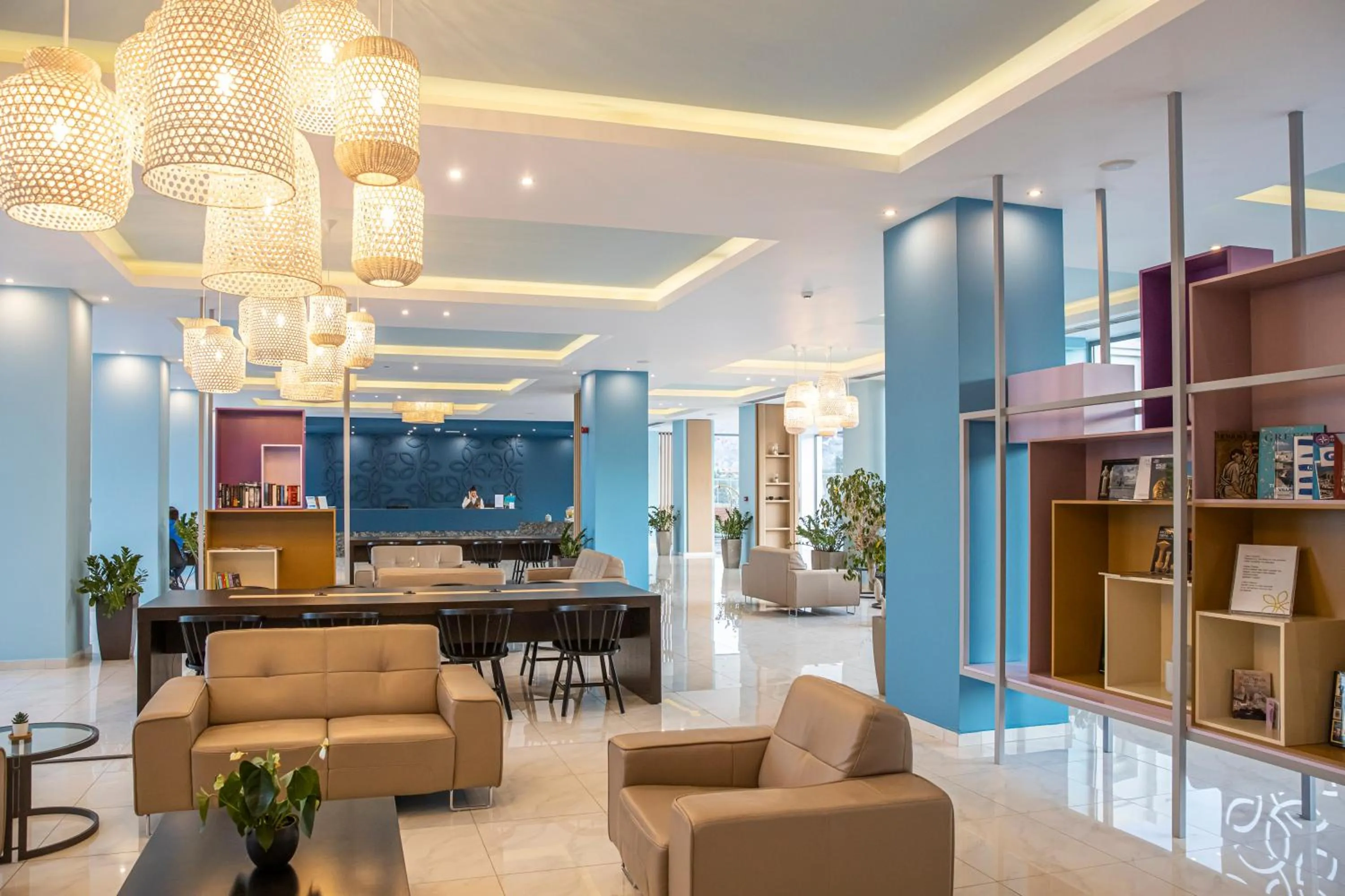 Lobby or reception in Asterias Beach Resort