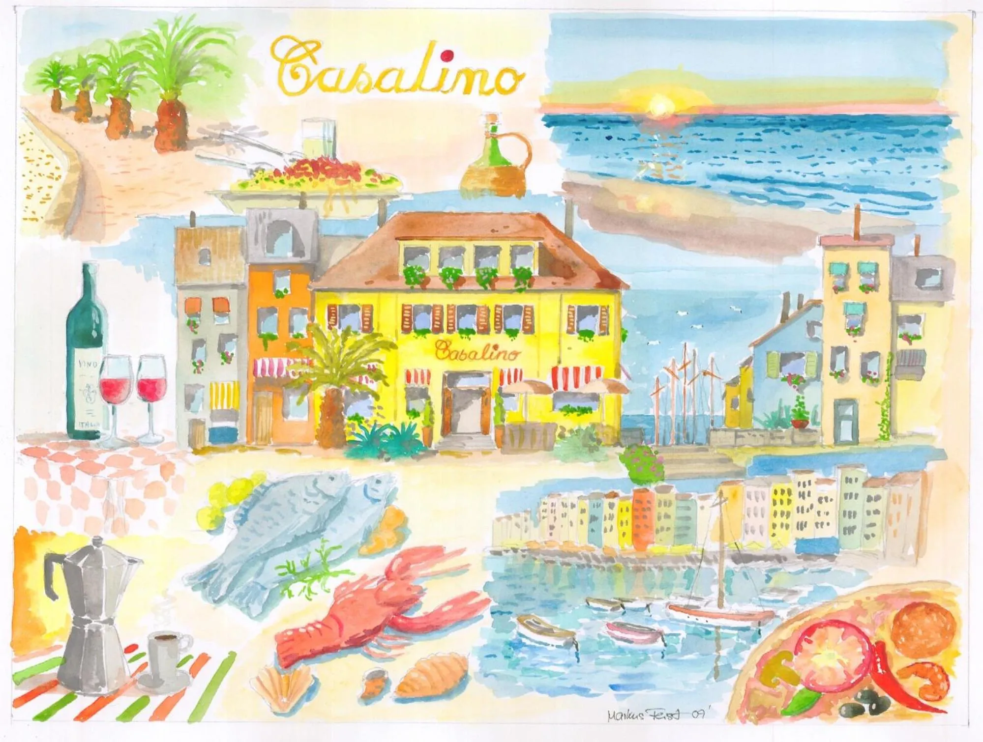 Decorative detail in Casalino