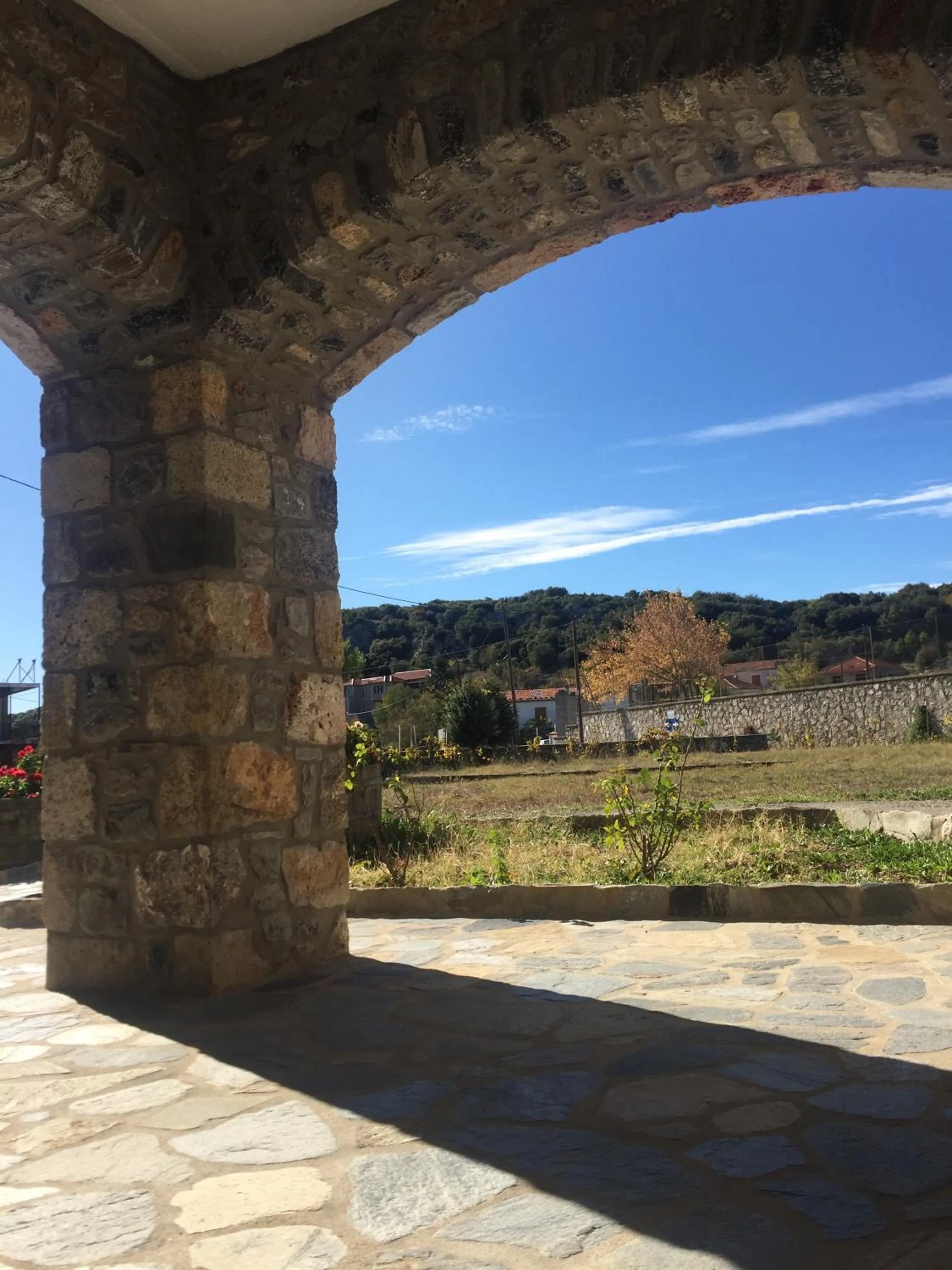 Garden in Stephania's Stone House