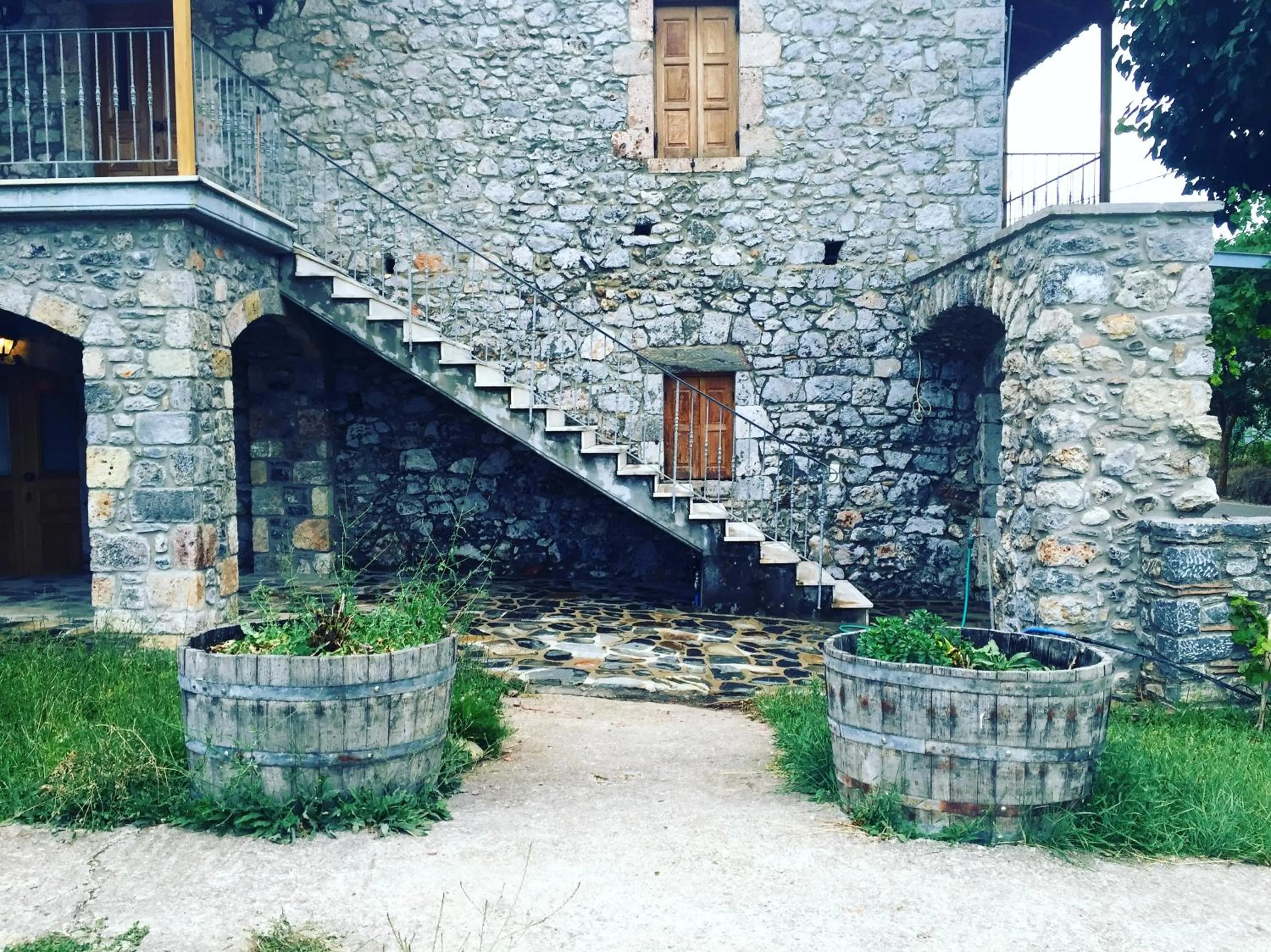 Facade/entrance in Stephania's Stone House
