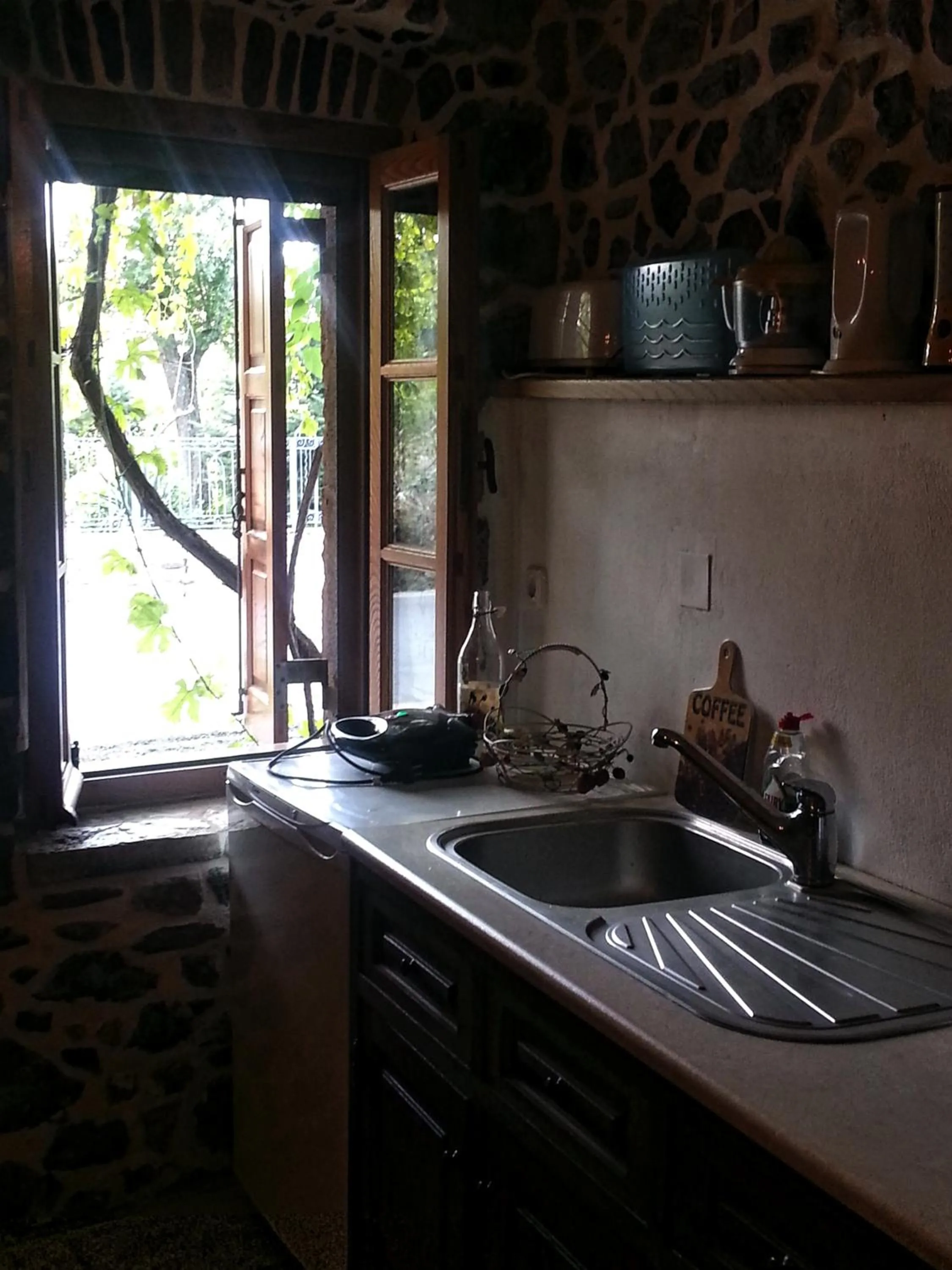 Kitchen or kitchenette in Stephania's Stone House