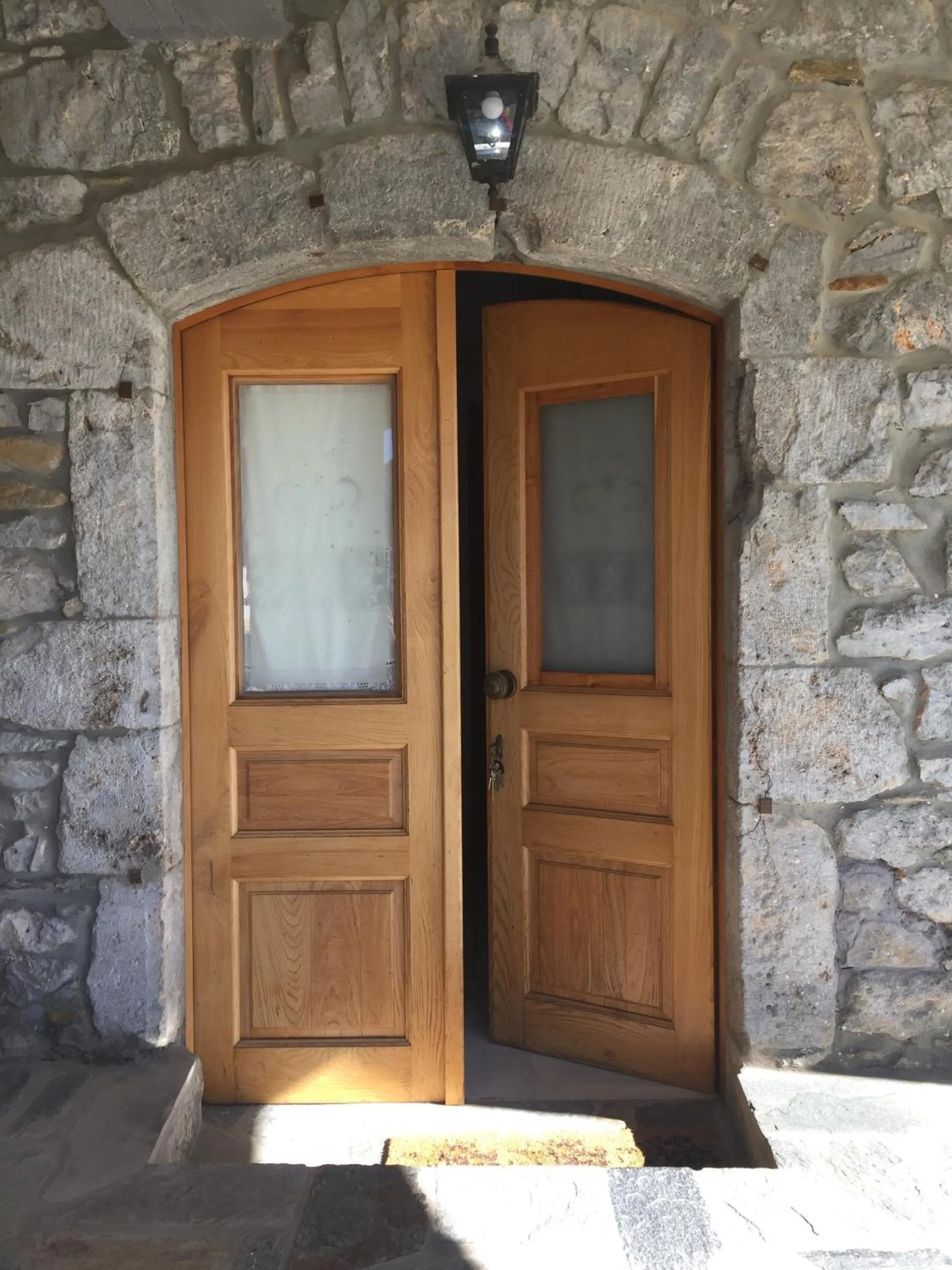 Facade/entrance in Stephania's Stone House