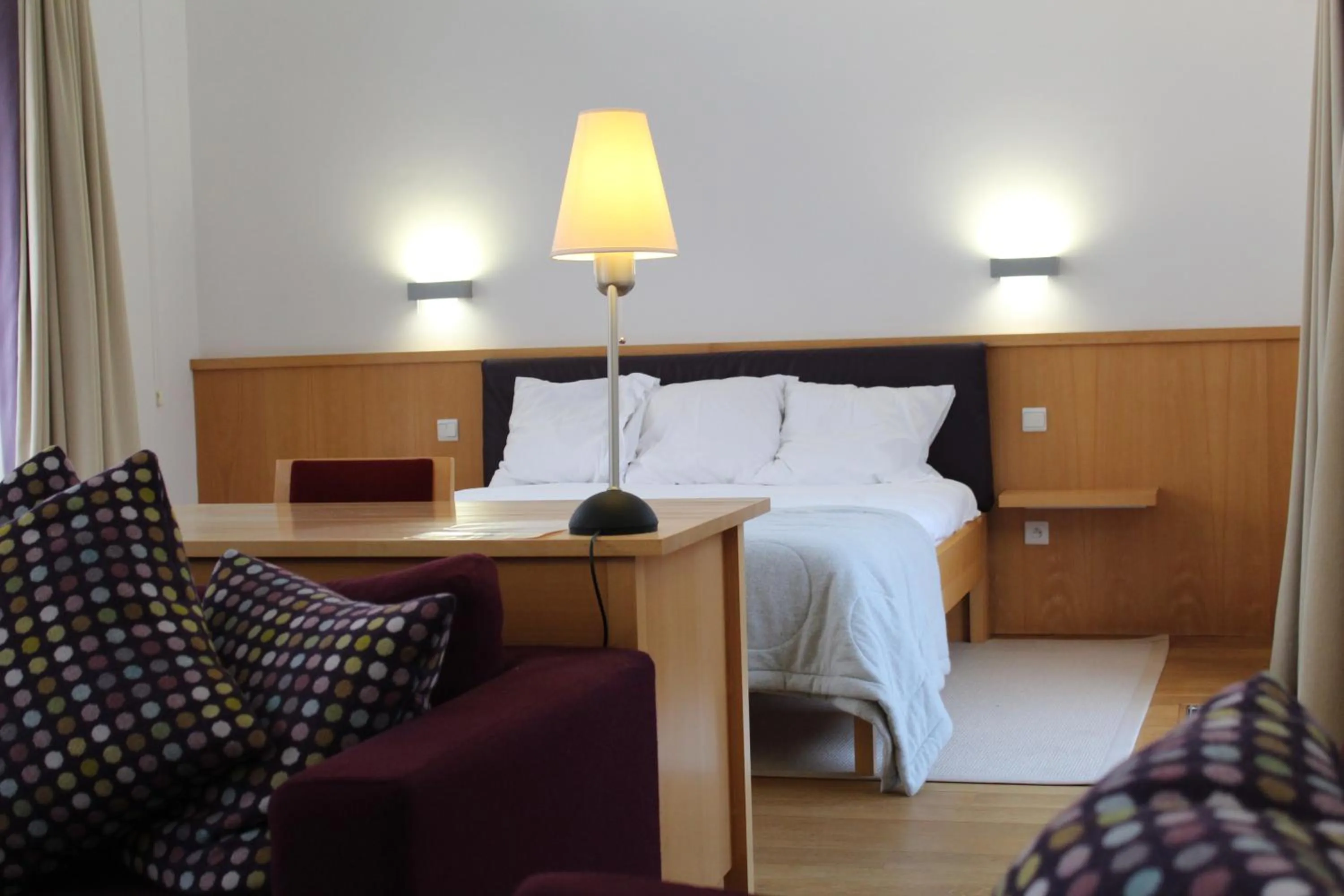 Bedroom, Bed in Irish College Leuven