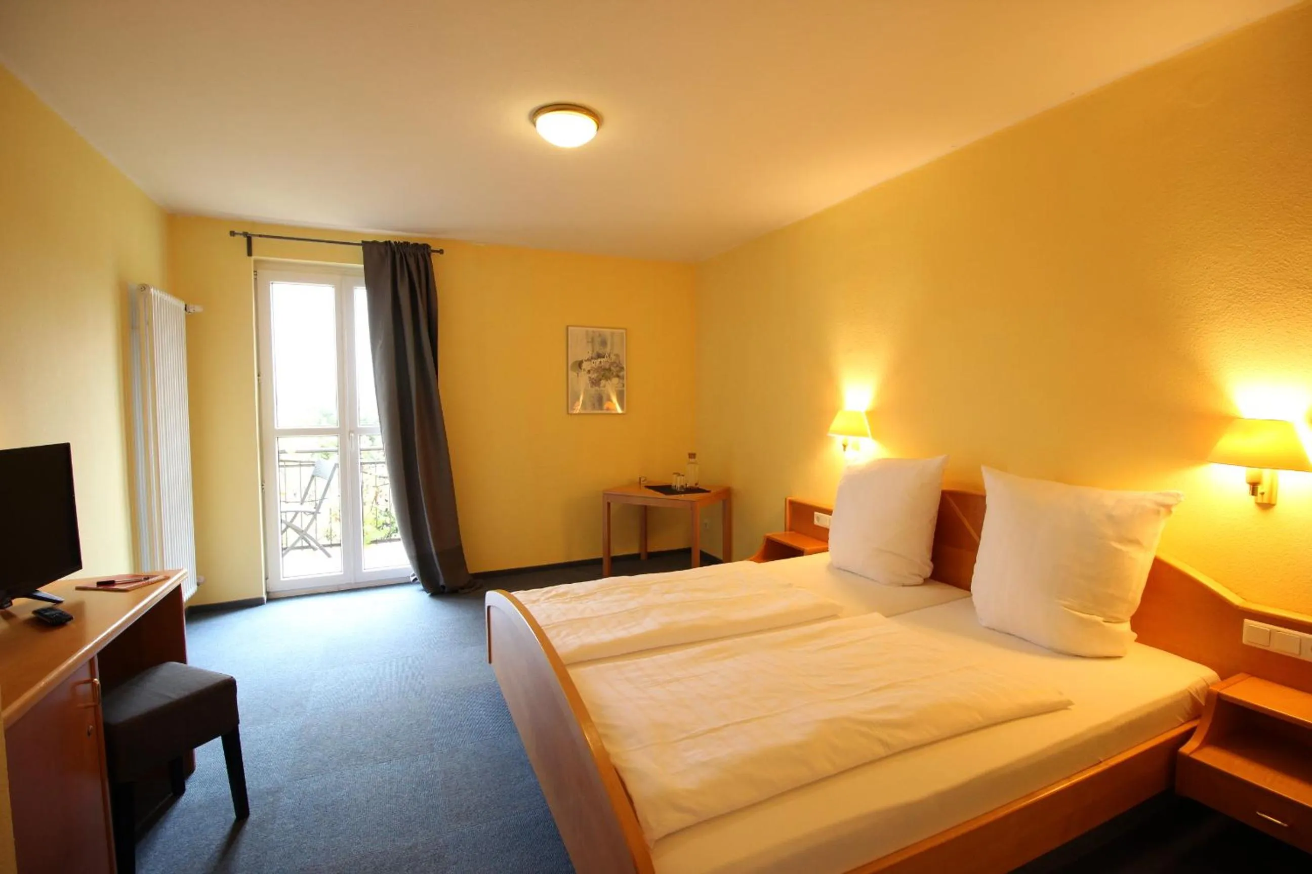 Day, Bed in Hotel Berghof