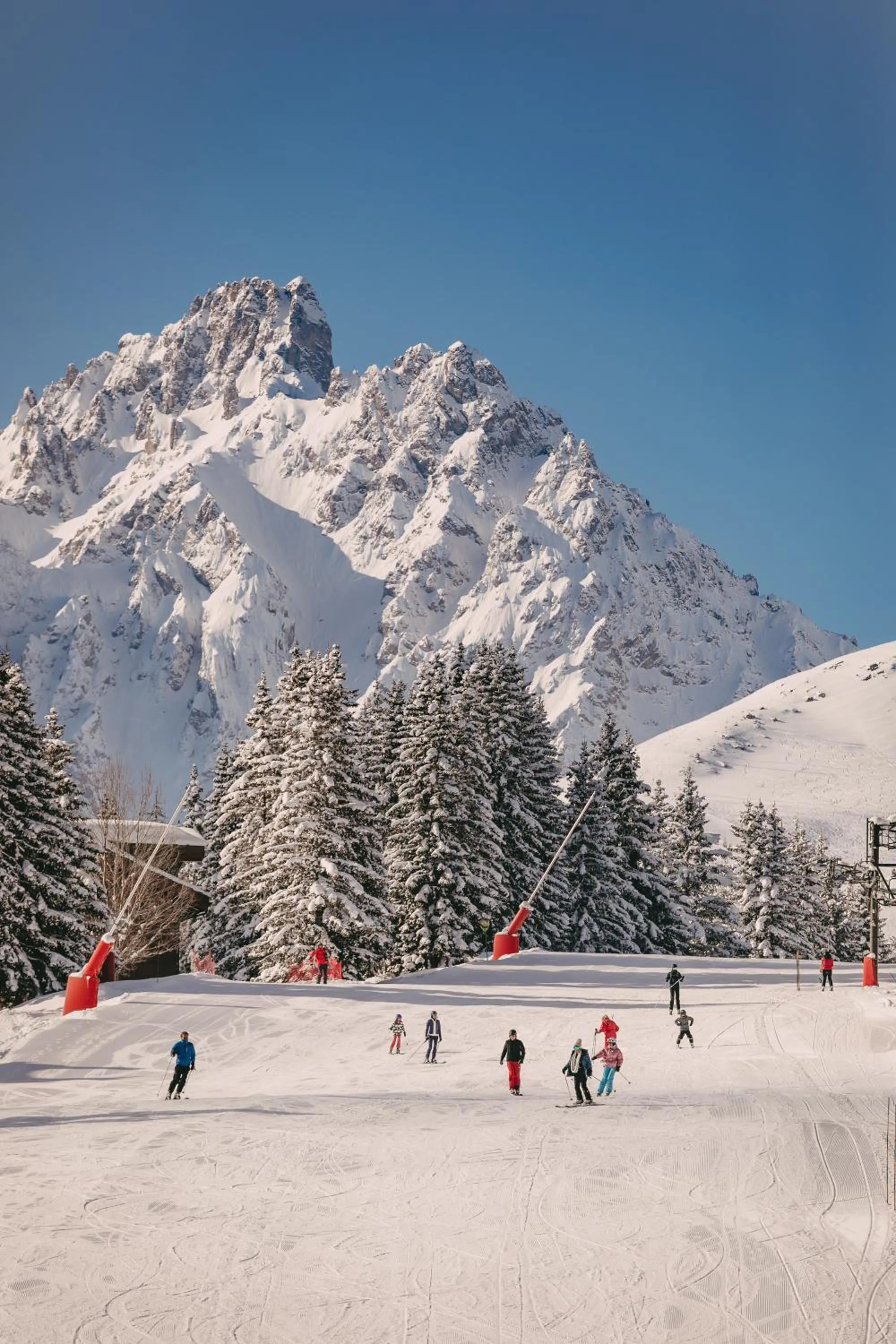 Skiing in Hôtel Barrière Les Neiges Courchevel