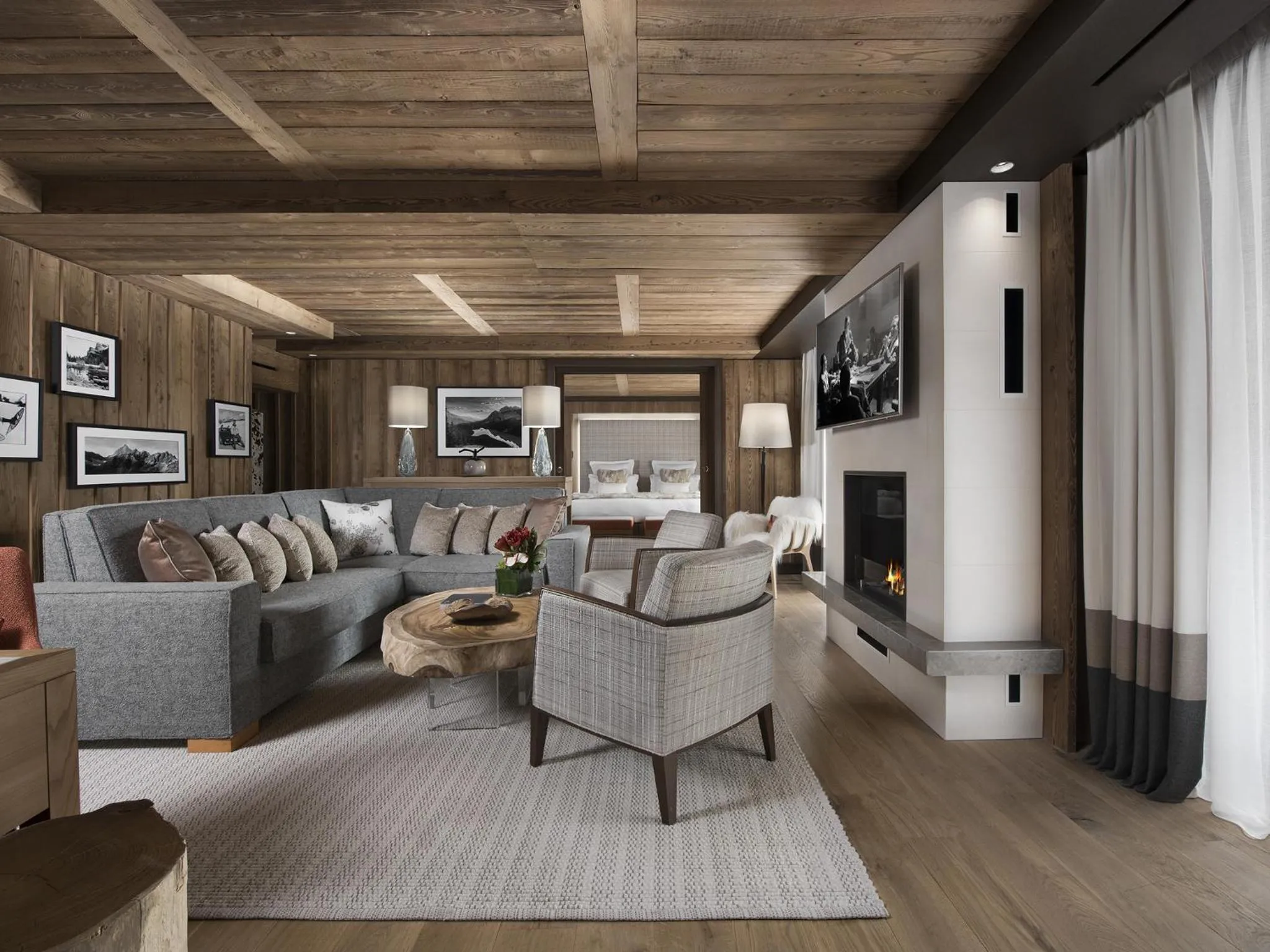 Photo of the whole room in Hôtel Barrière Les Neiges Courchevel