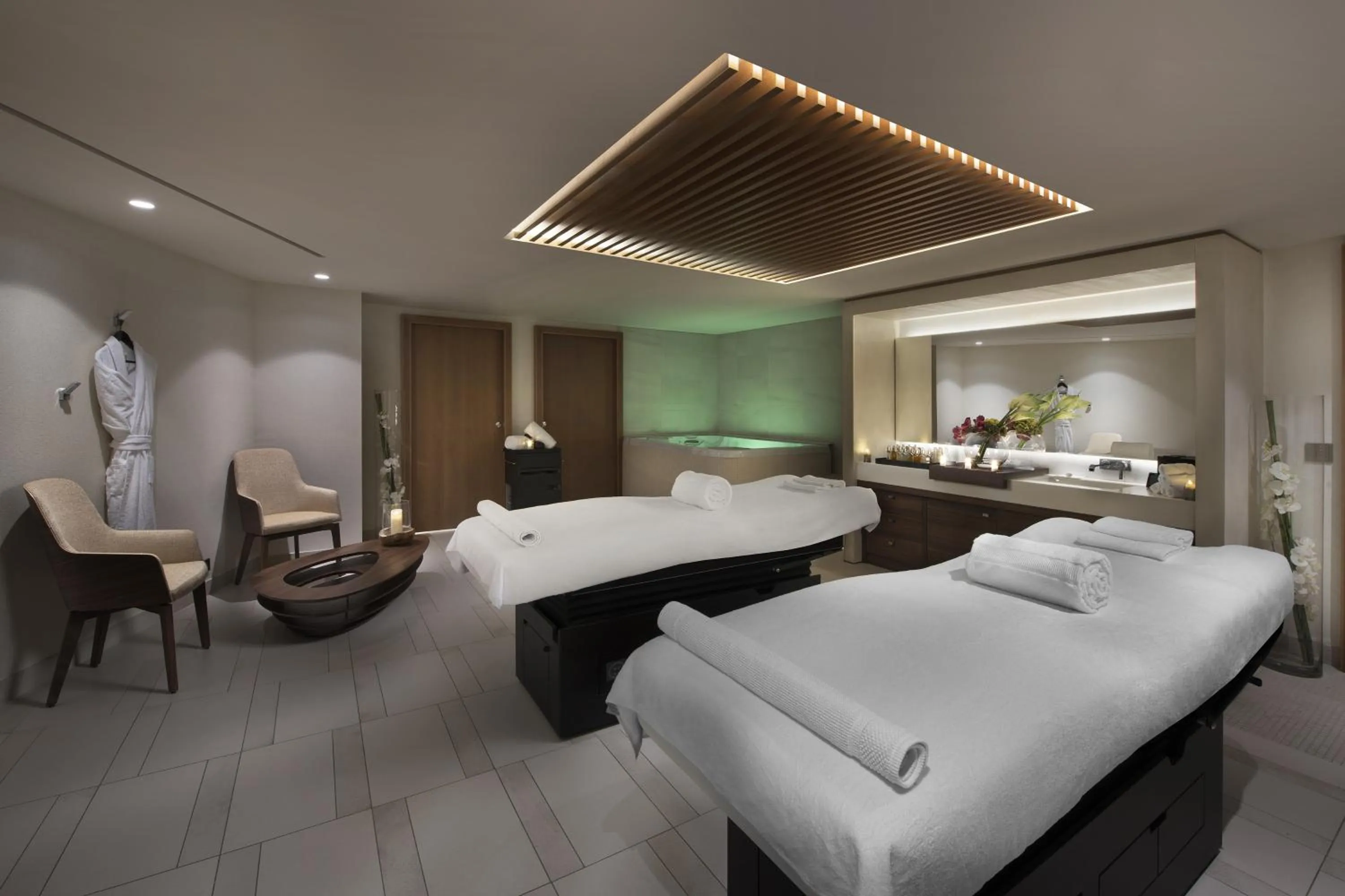 Massage, Bed in Hôtel Barrière Les Neiges Courchevel