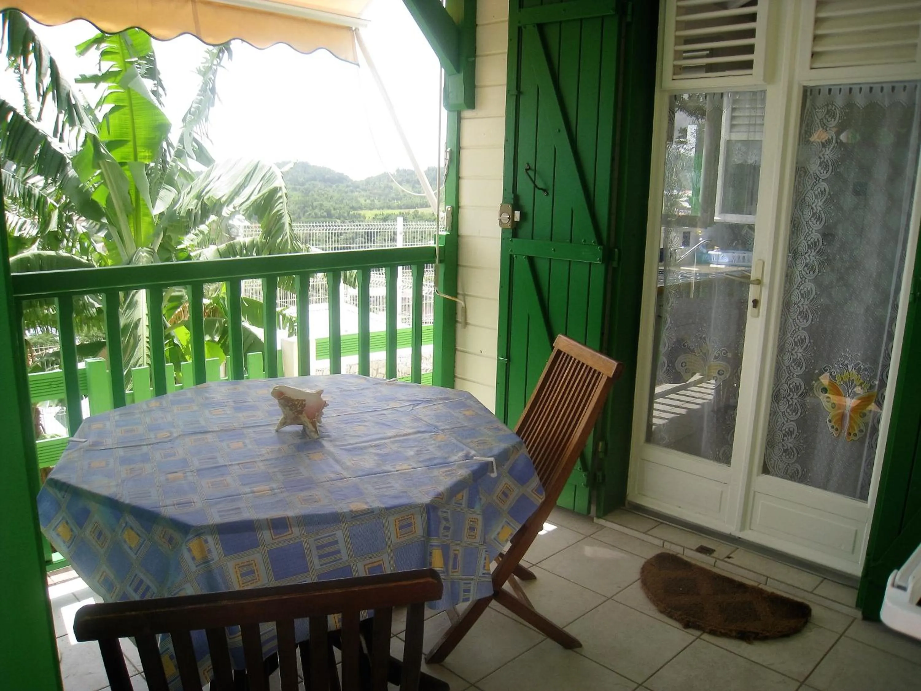 Balcony/Terrace in Les Gites Josiane