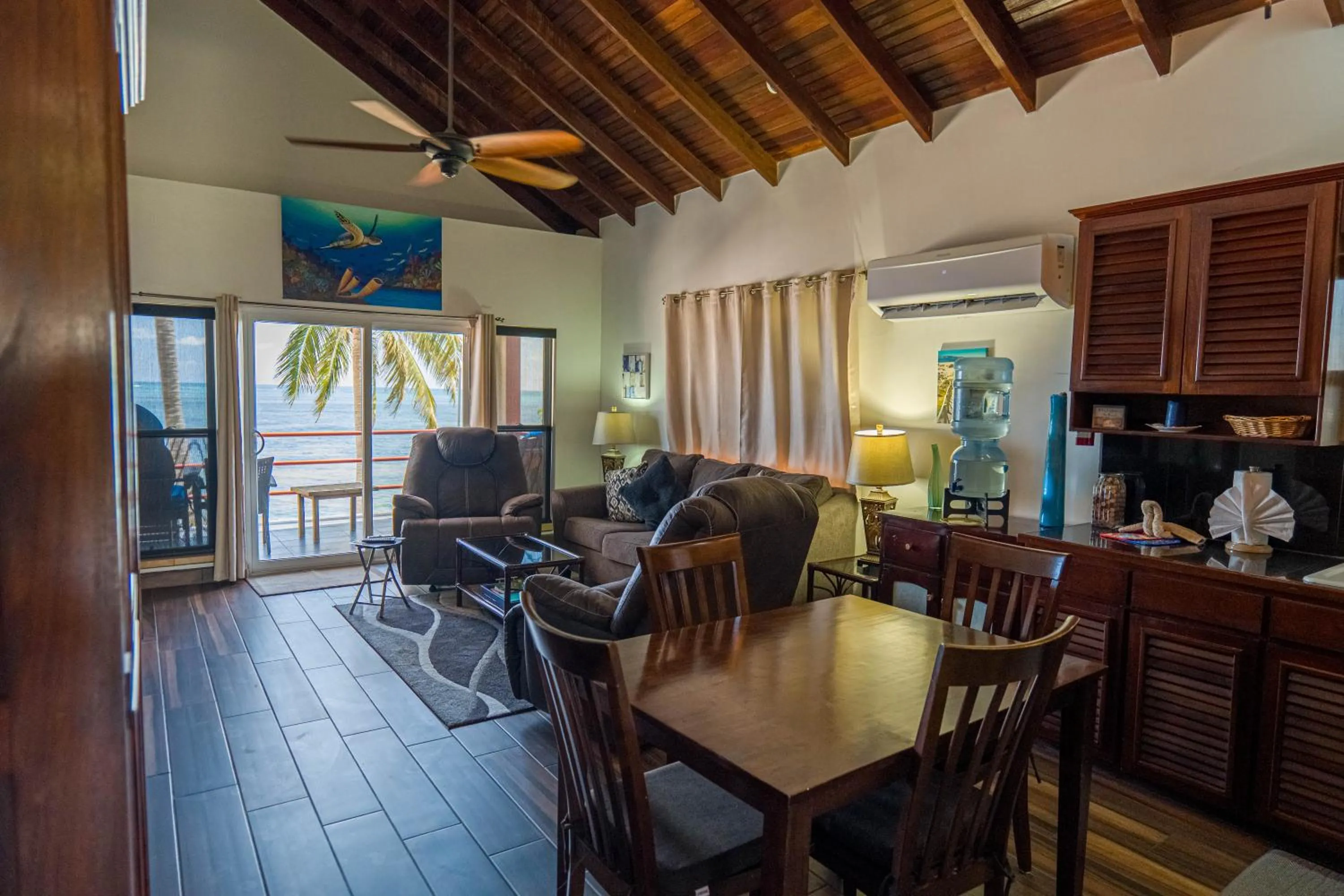 Living room in Tres Cocos Resort