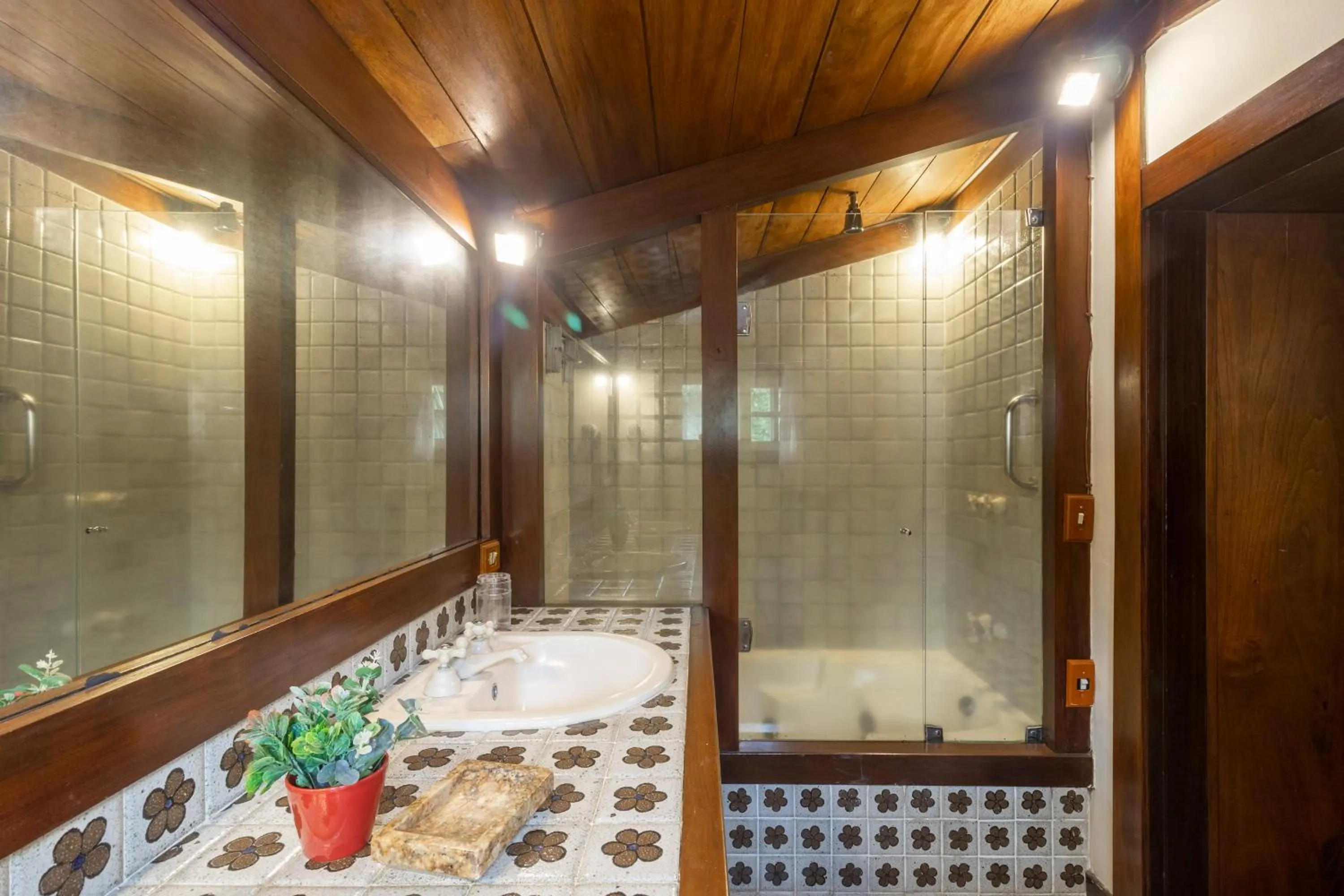 Shower in Spa Posse do Corpo