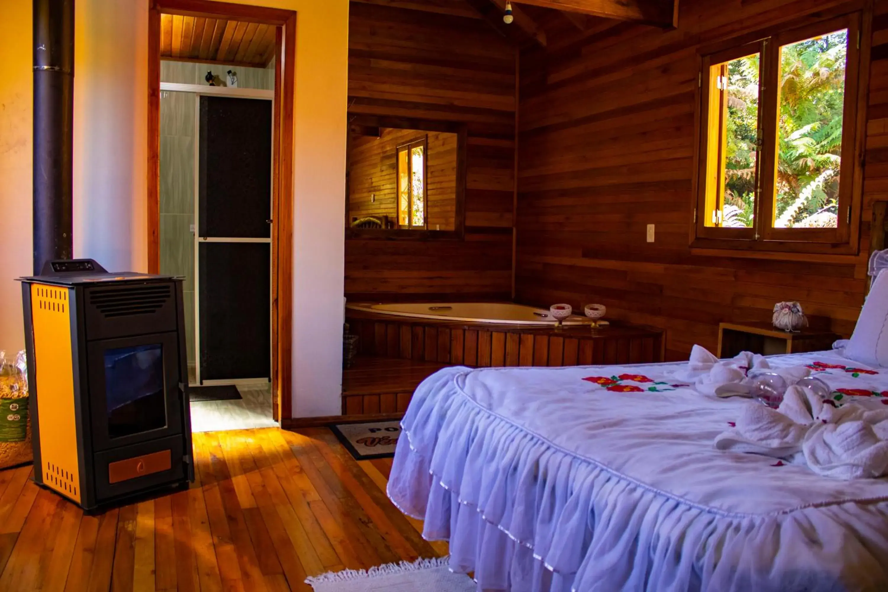 Suite with Spa Bath in Pousada Cascata Véu de Noiva Suite with Spa Bath in Pousada Cascata Véu de Noiva