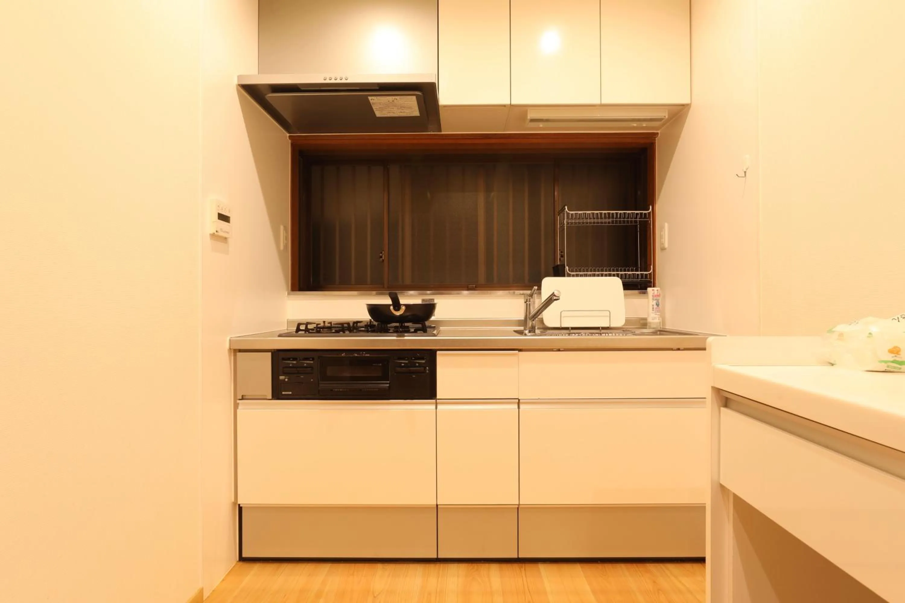 Kitchen or kitchenette in Osaka Umeda Yuan Hostel