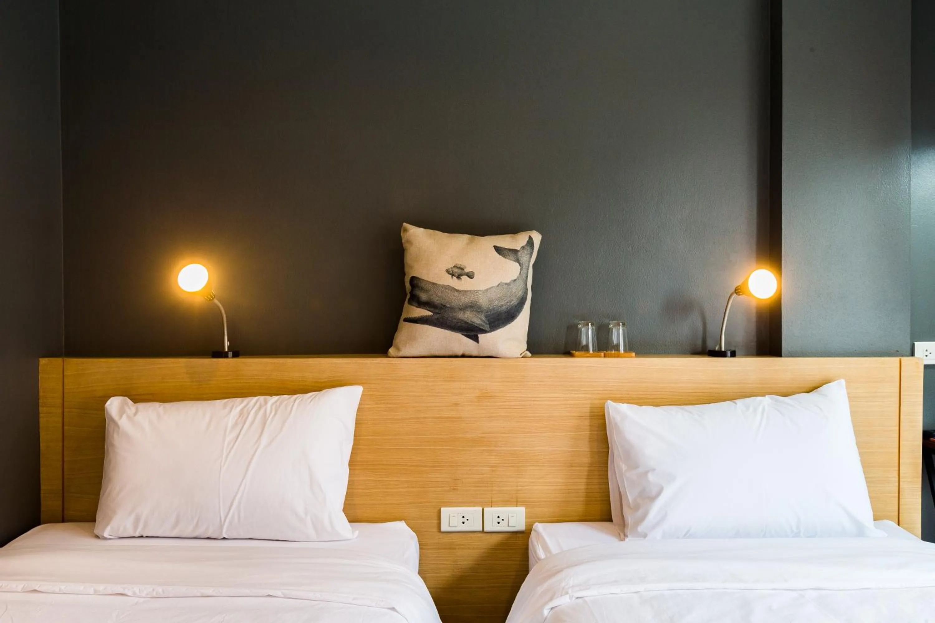 Bedroom, Bed in Srisuksant Square