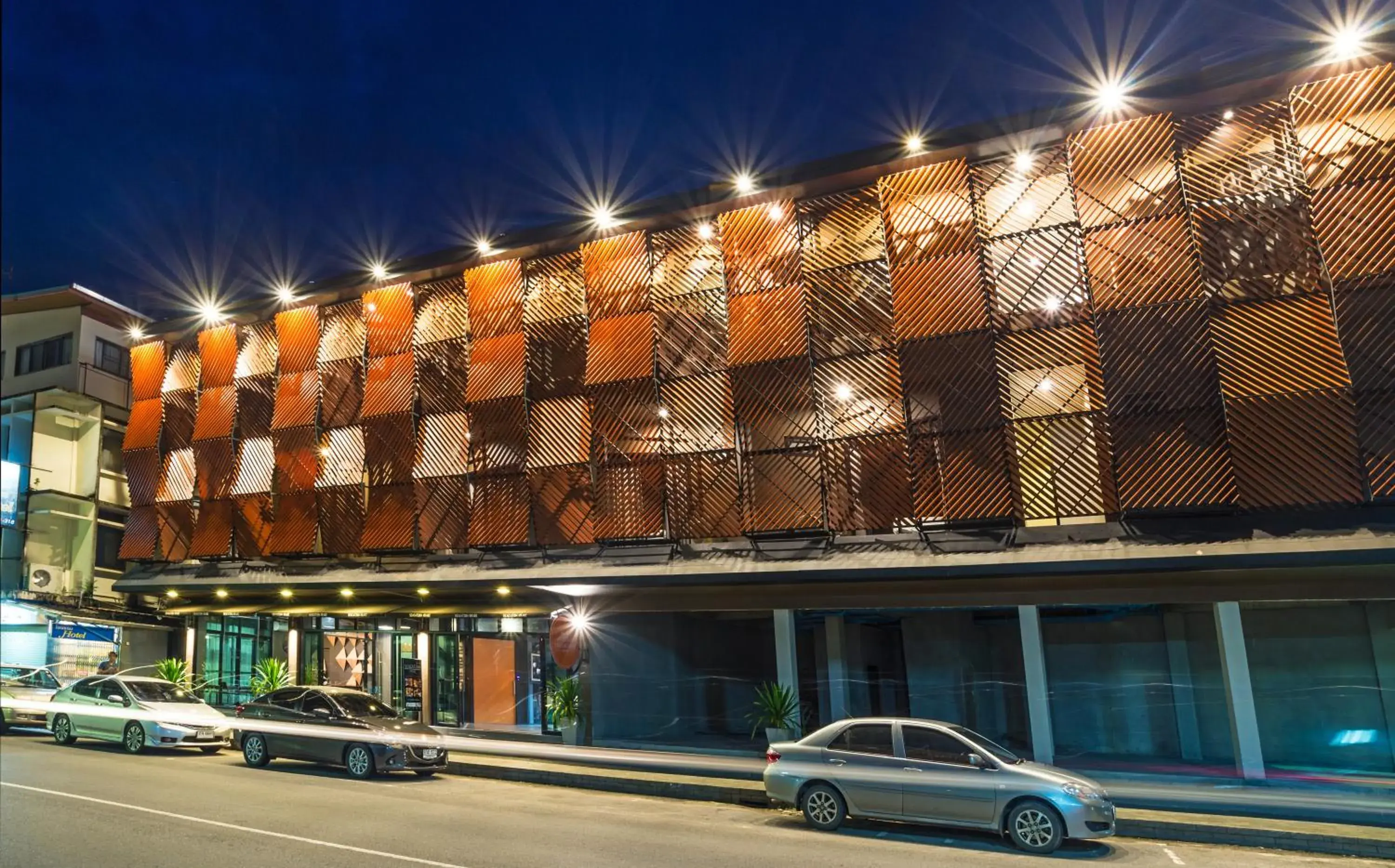 Facade/entrance in Srisuksant Square Facade/entrance in Srisuksant Square