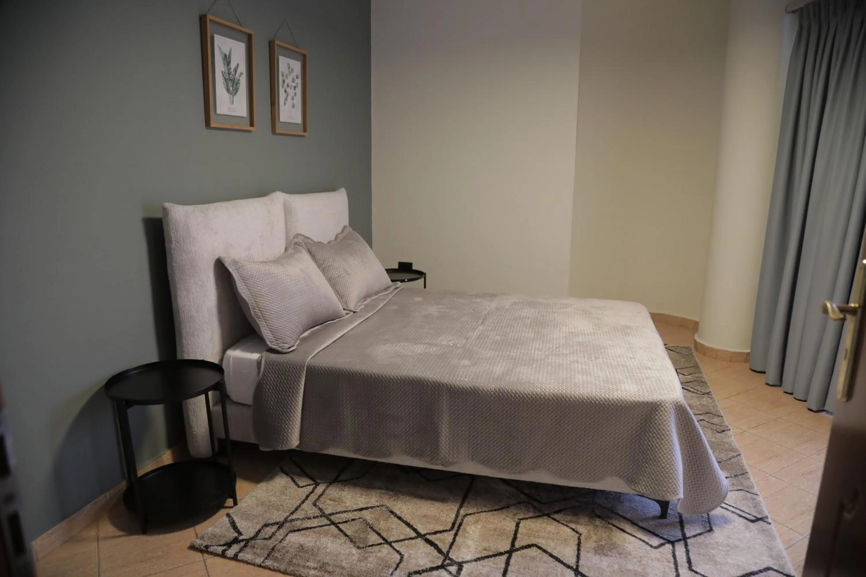 Bed in Oda Hotel Tirana