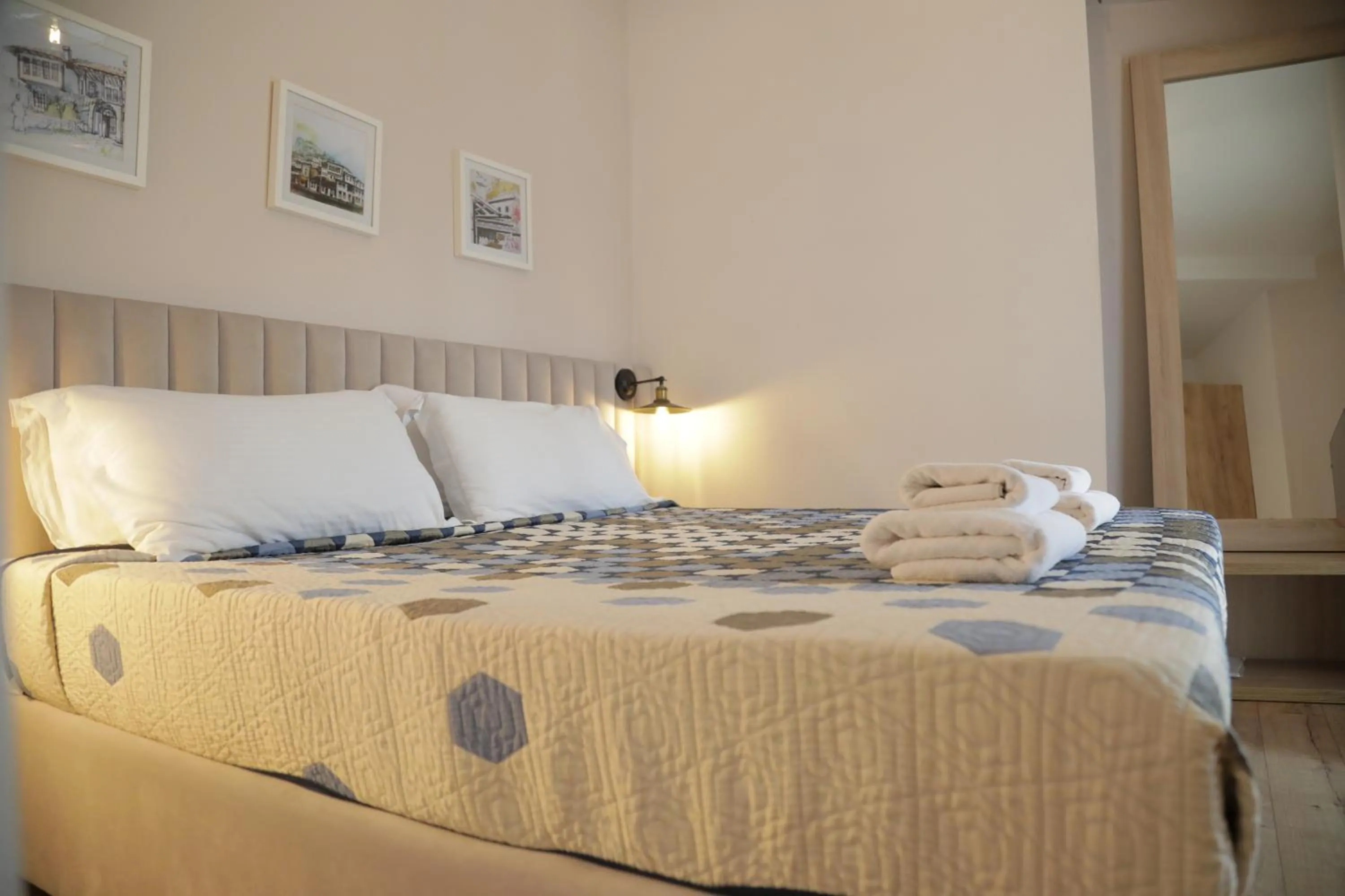 Bedroom, Bed in Oda Hotel Tirana