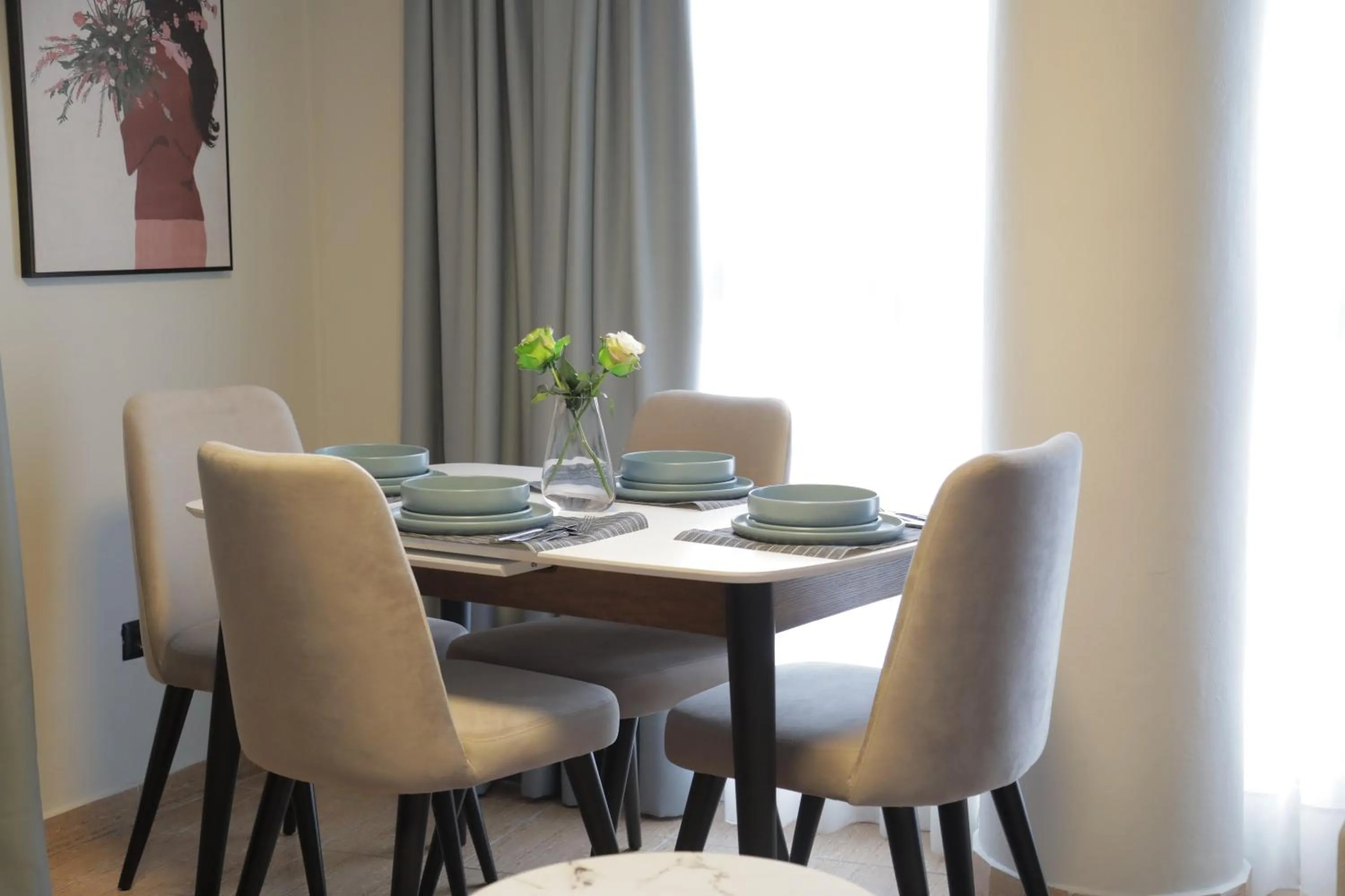 Decorative detail in Oda Hotel Tirana