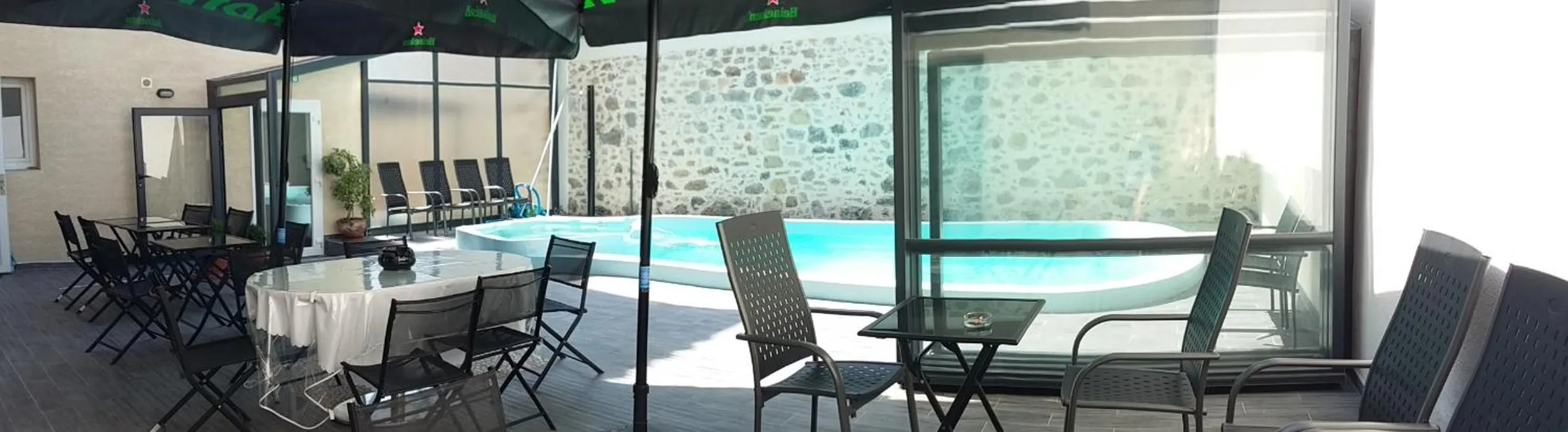 Patio in Palais Cathare