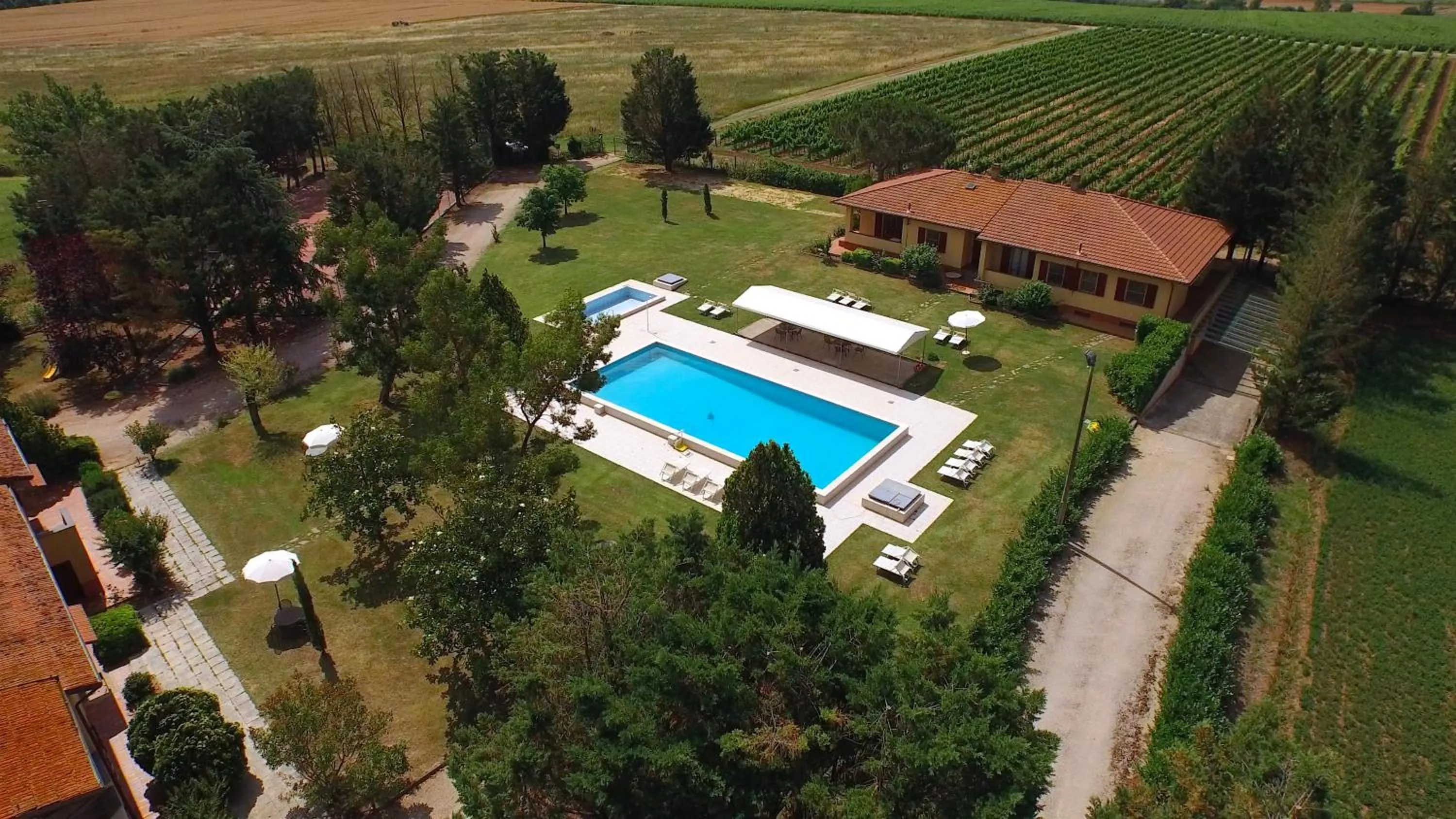 Garden in Tenuta Lamborghini Golf & Resort
