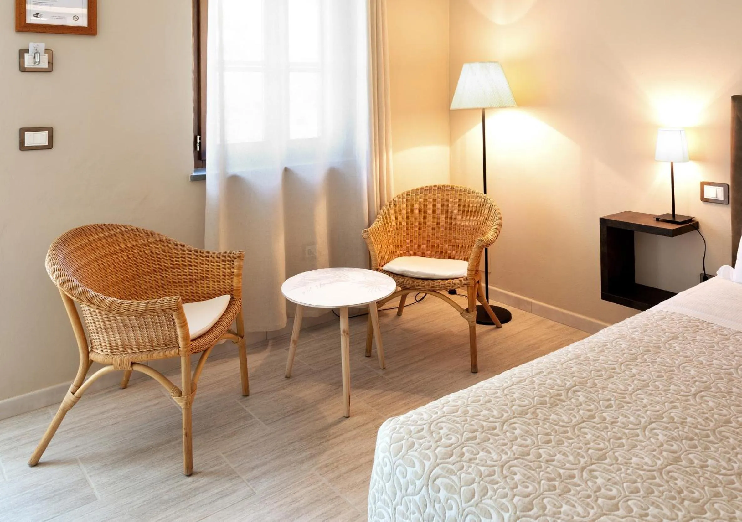 Decorative detail, Bed in Tenuta Lamborghini Golf & Resort