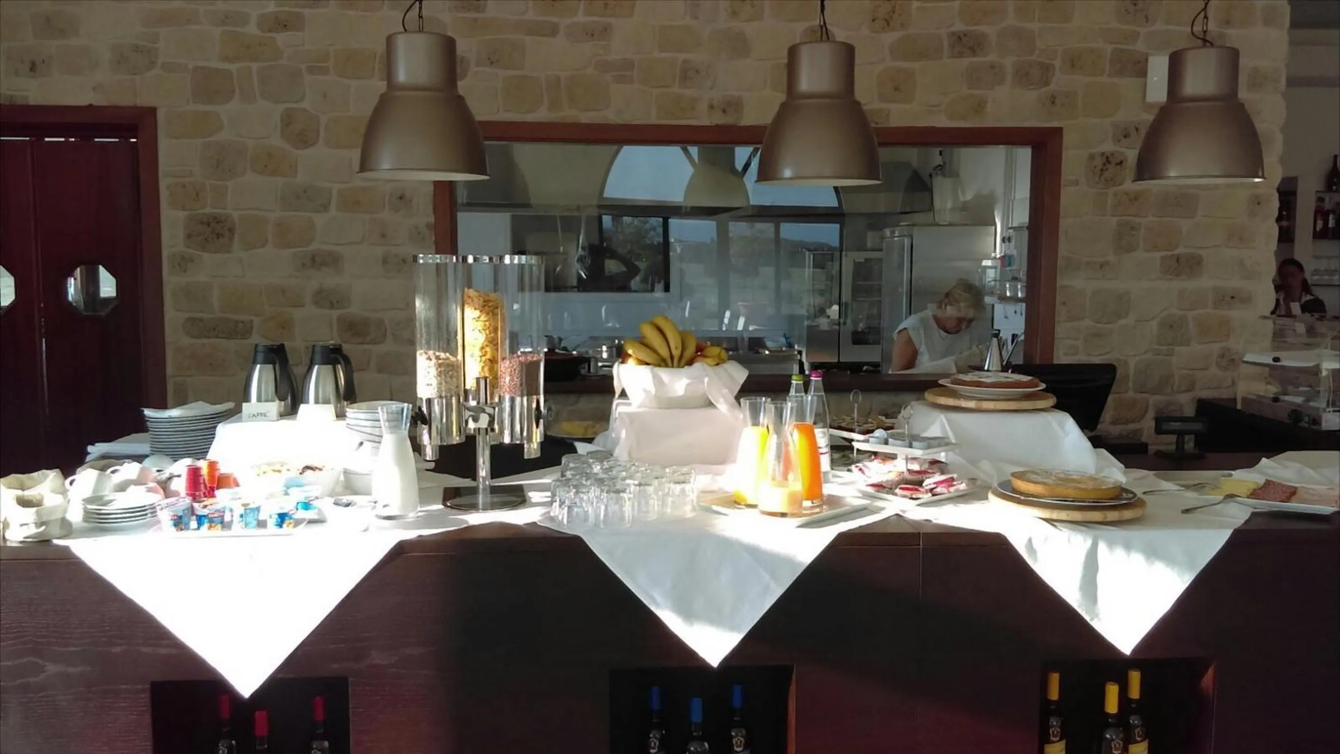 Buffet breakfast in Tenuta Lamborghini Golf & Resort