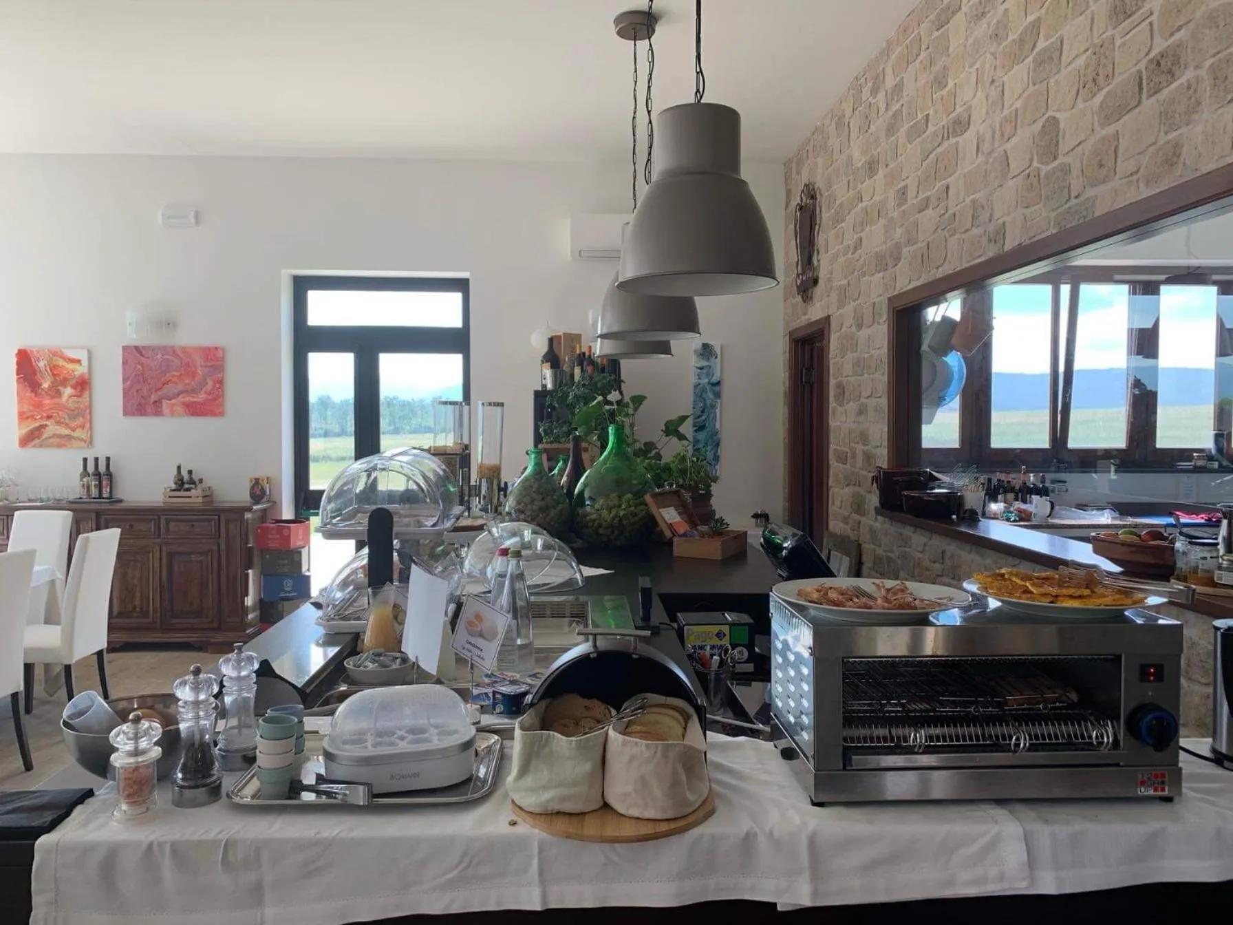Breakfast in Tenuta Lamborghini Golf & Resort