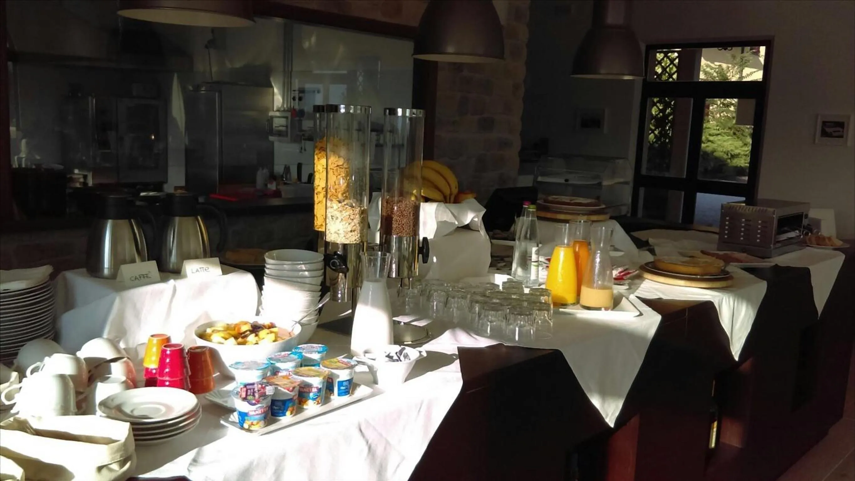 Buffet breakfast in Tenuta Lamborghini Golf & Resort