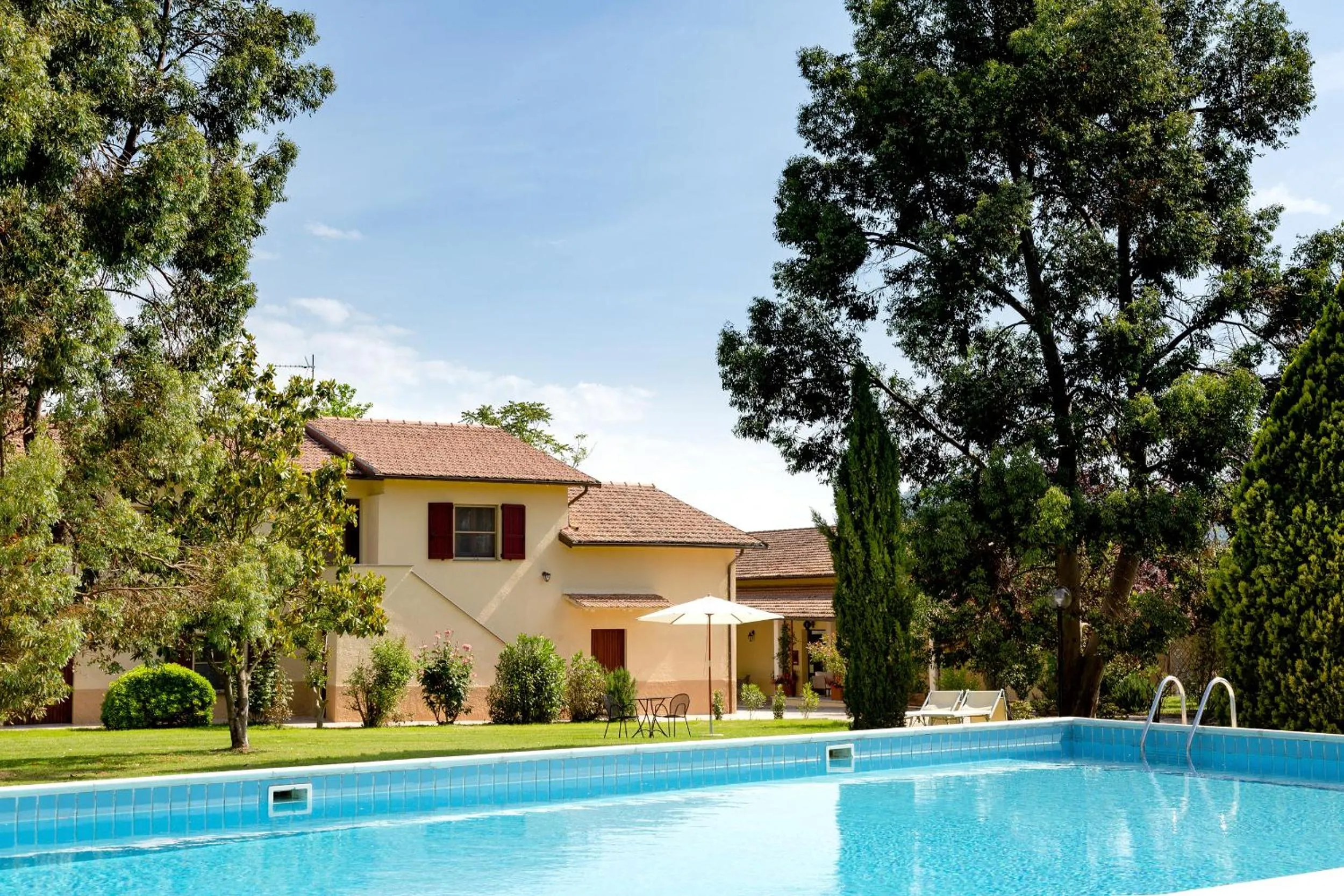 Swimming pool in Tenuta Lamborghini Golf & Resort