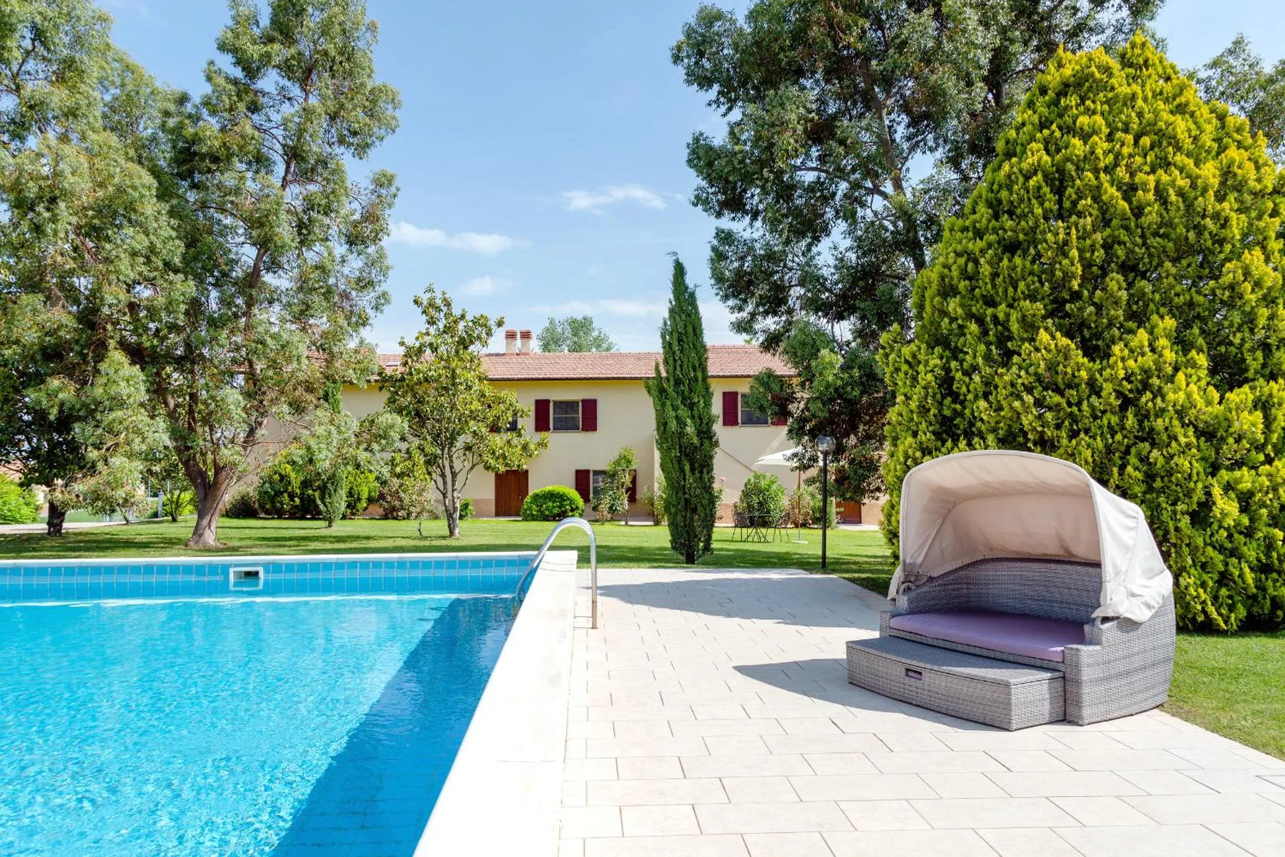 Swimming pool in Tenuta Lamborghini Golf & Resort