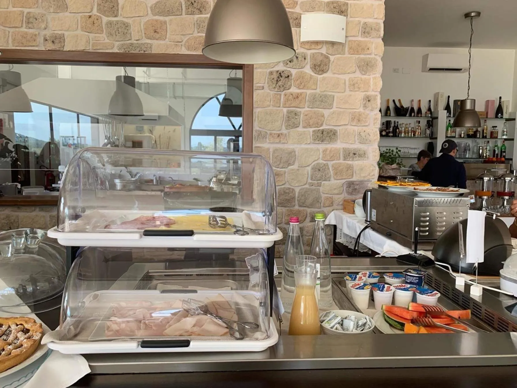 Buffet breakfast in Tenuta Lamborghini Golf & Resort