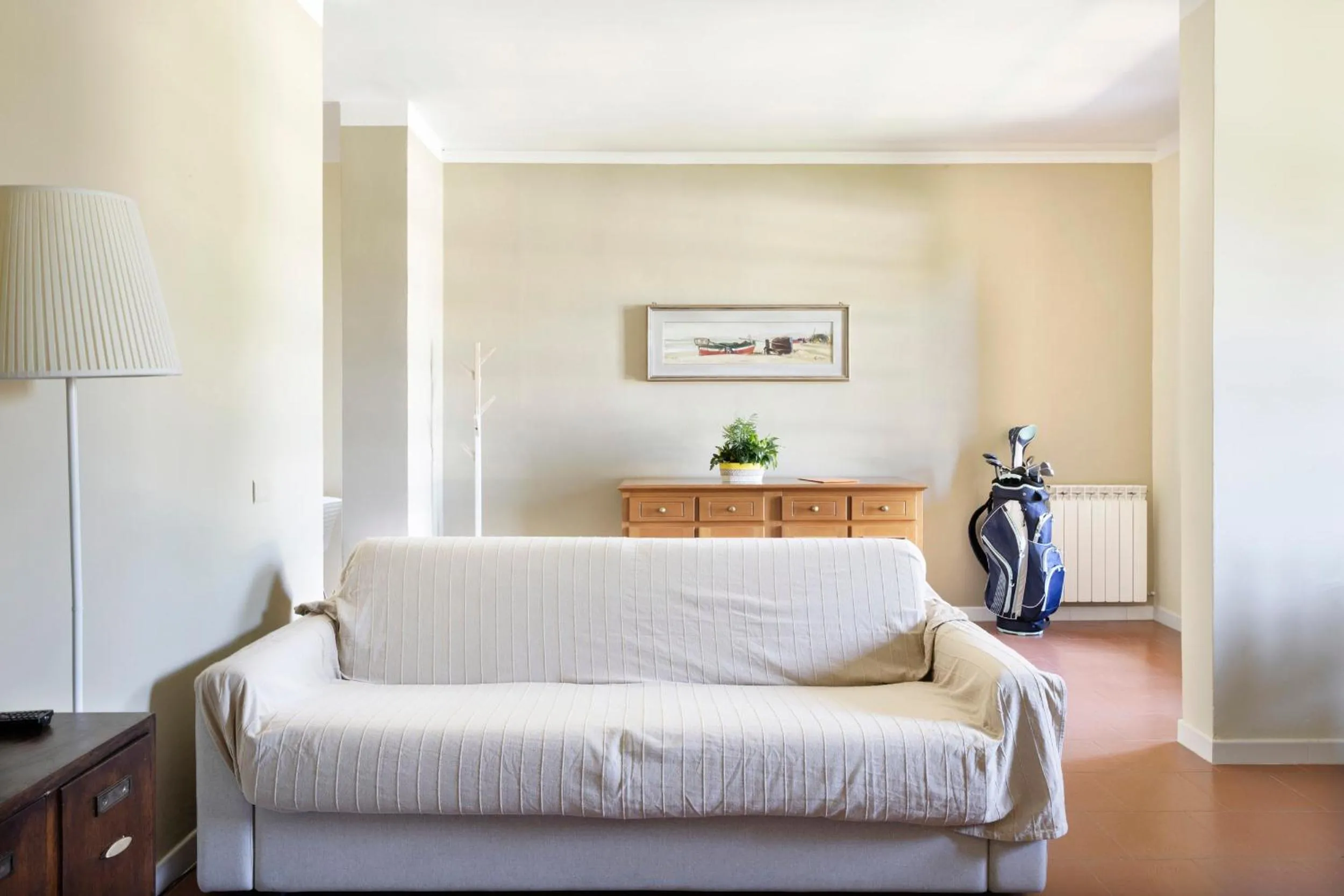 Living room, Bed in Tenuta Lamborghini Golf & Resort