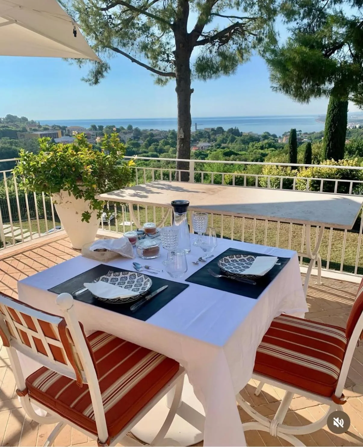 Breakfast in Tra gli Alberi e il Mare