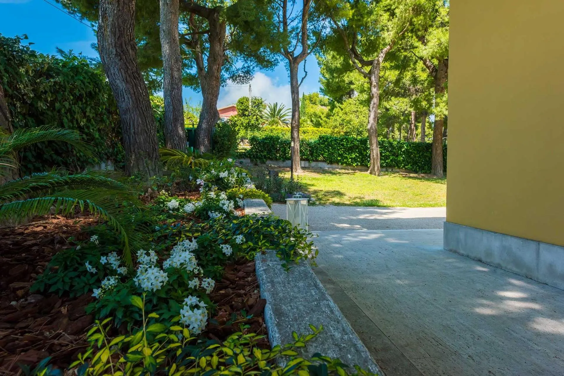 Garden view in Tra gli Alberi e il Mare