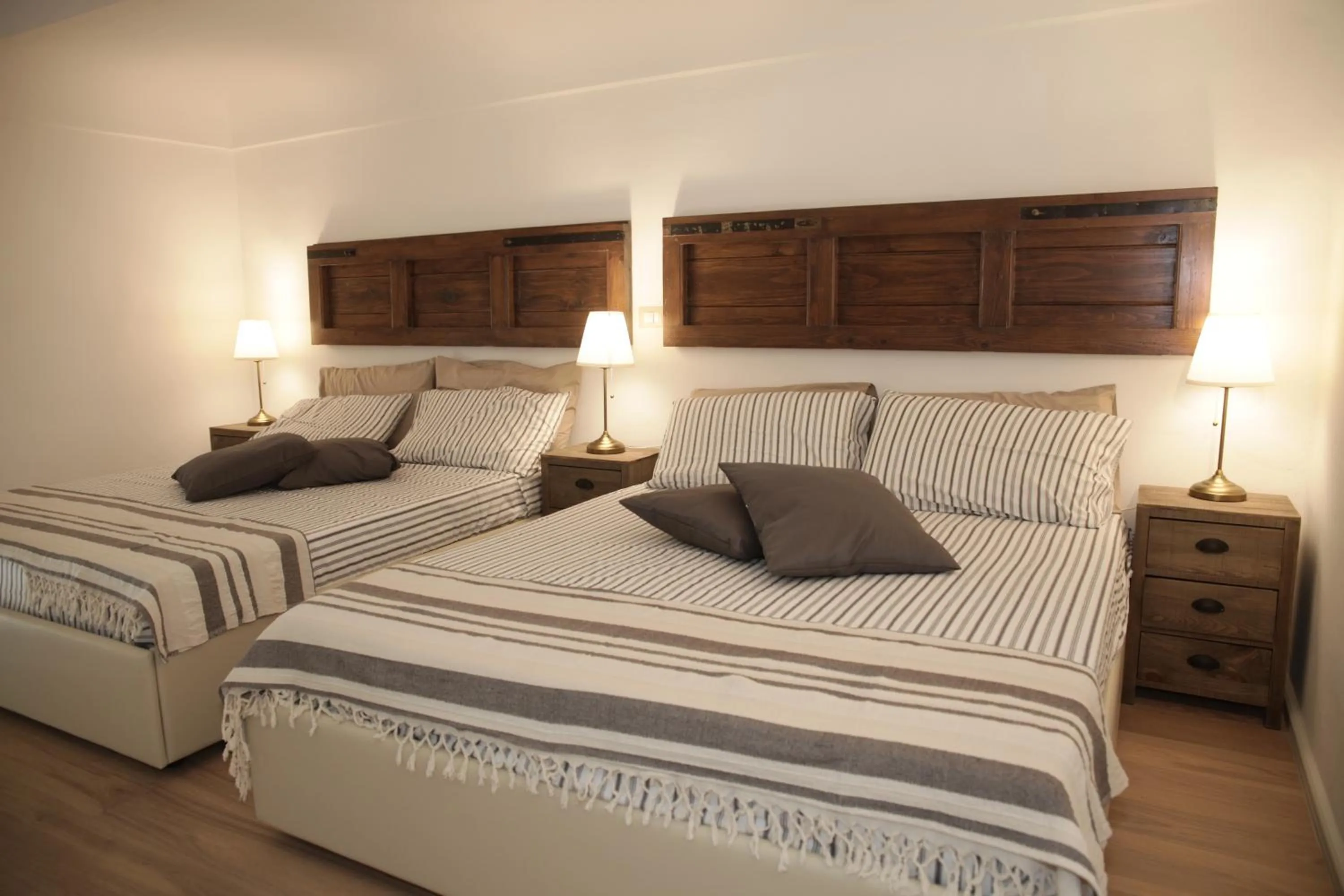 Bed in Palazzo Mandurino luxury relais