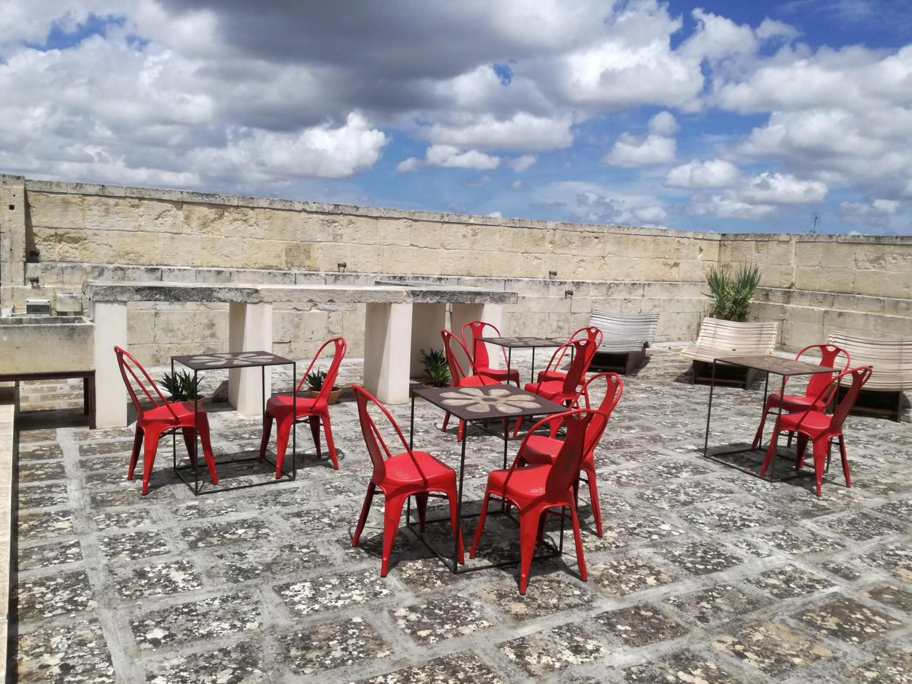Balcony/Terrace in Palazzo Mandurino luxury relais