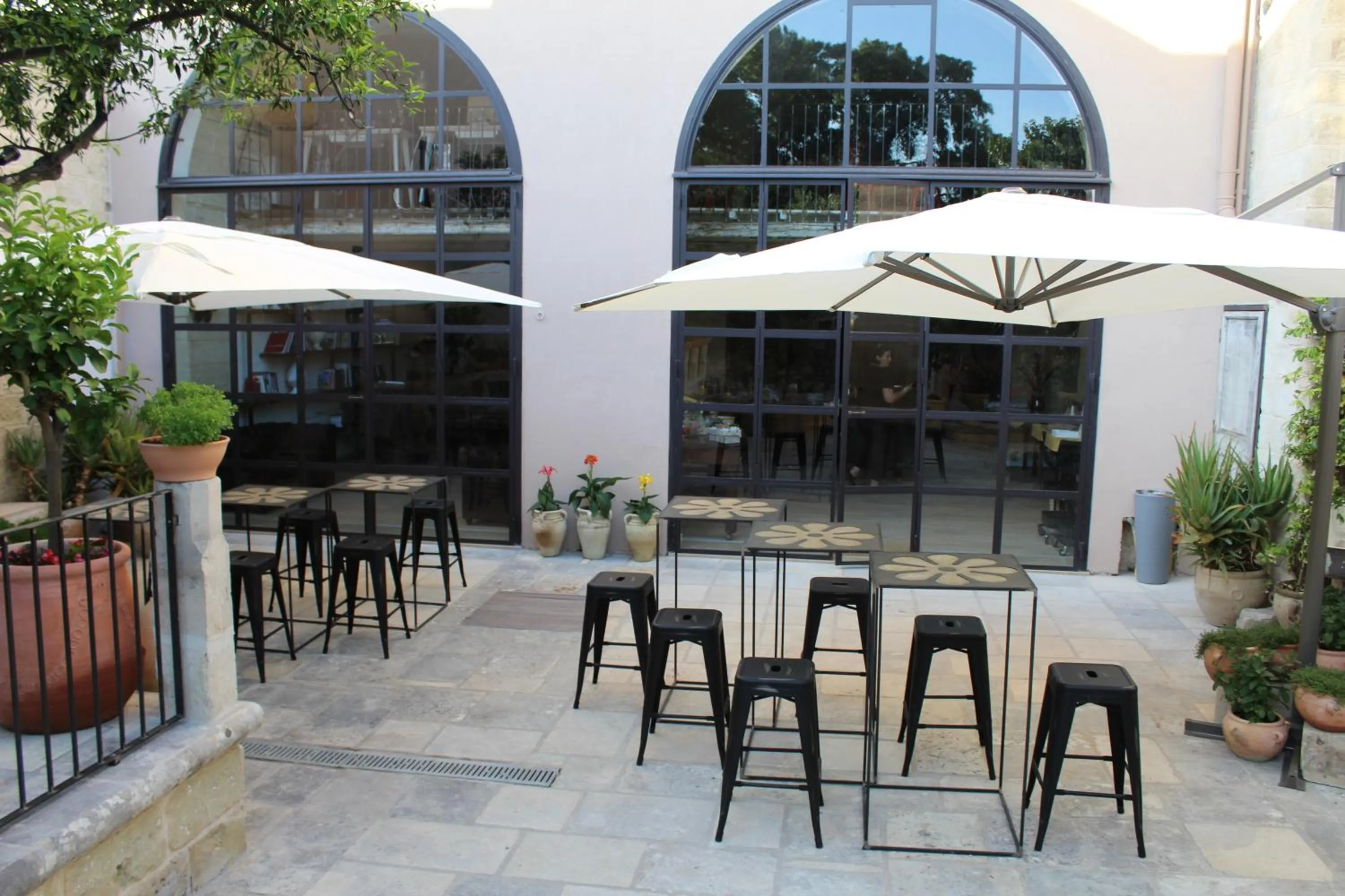 Garden in Palazzo Mandurino luxury relais