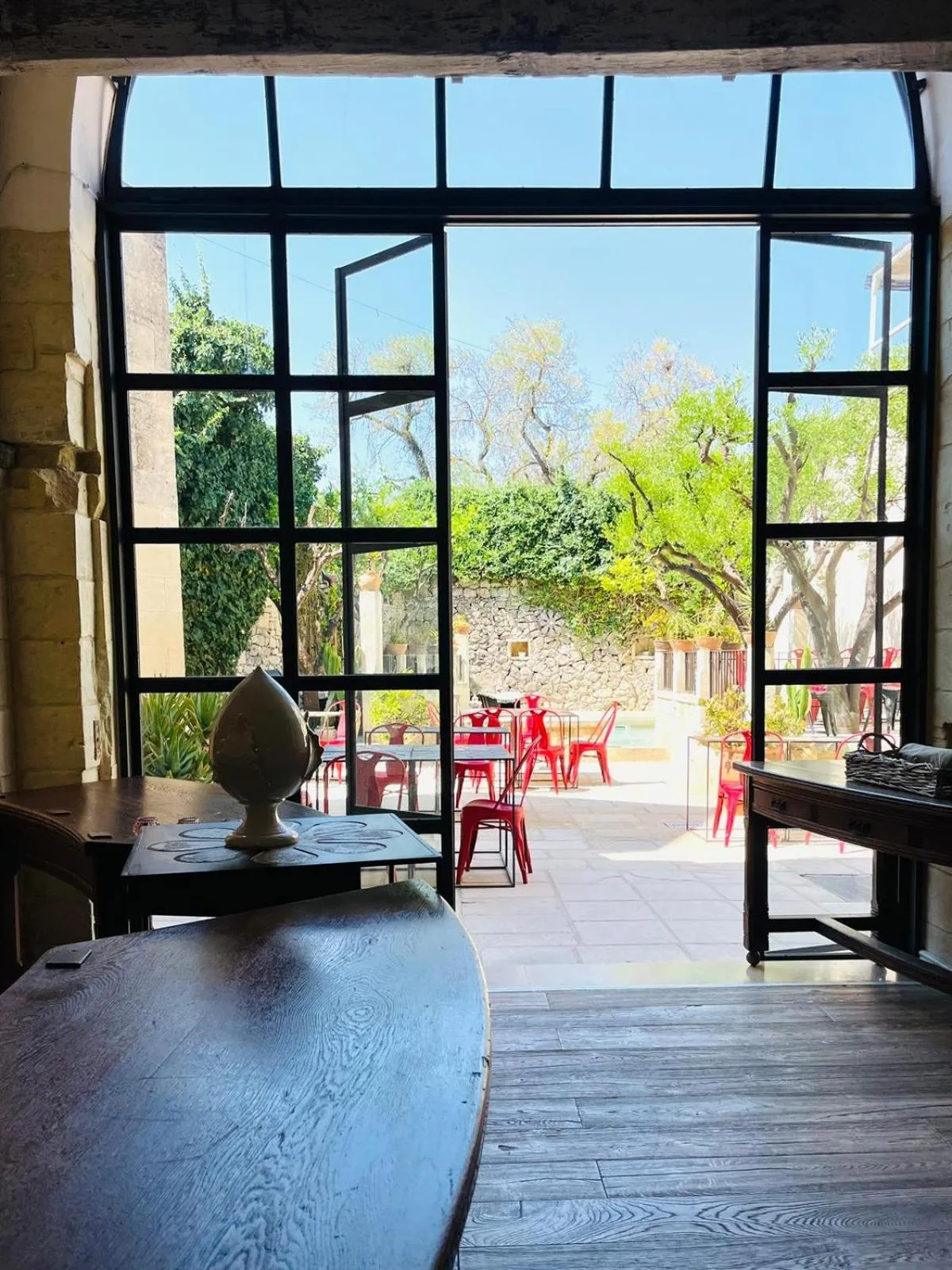 Garden in Palazzo Mandurino luxury relais