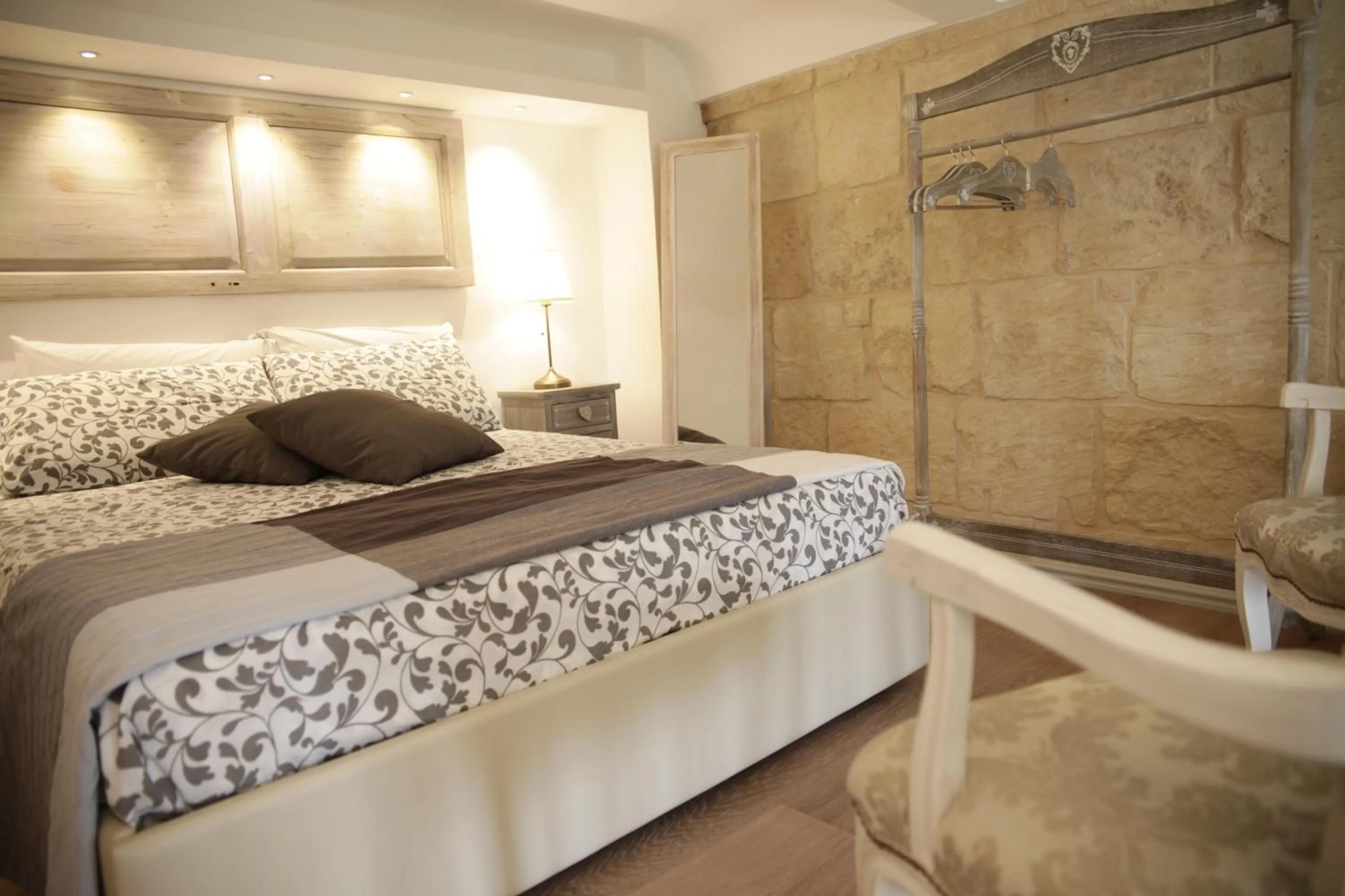 Bedroom, Bed in Palazzo Mandurino luxury relais