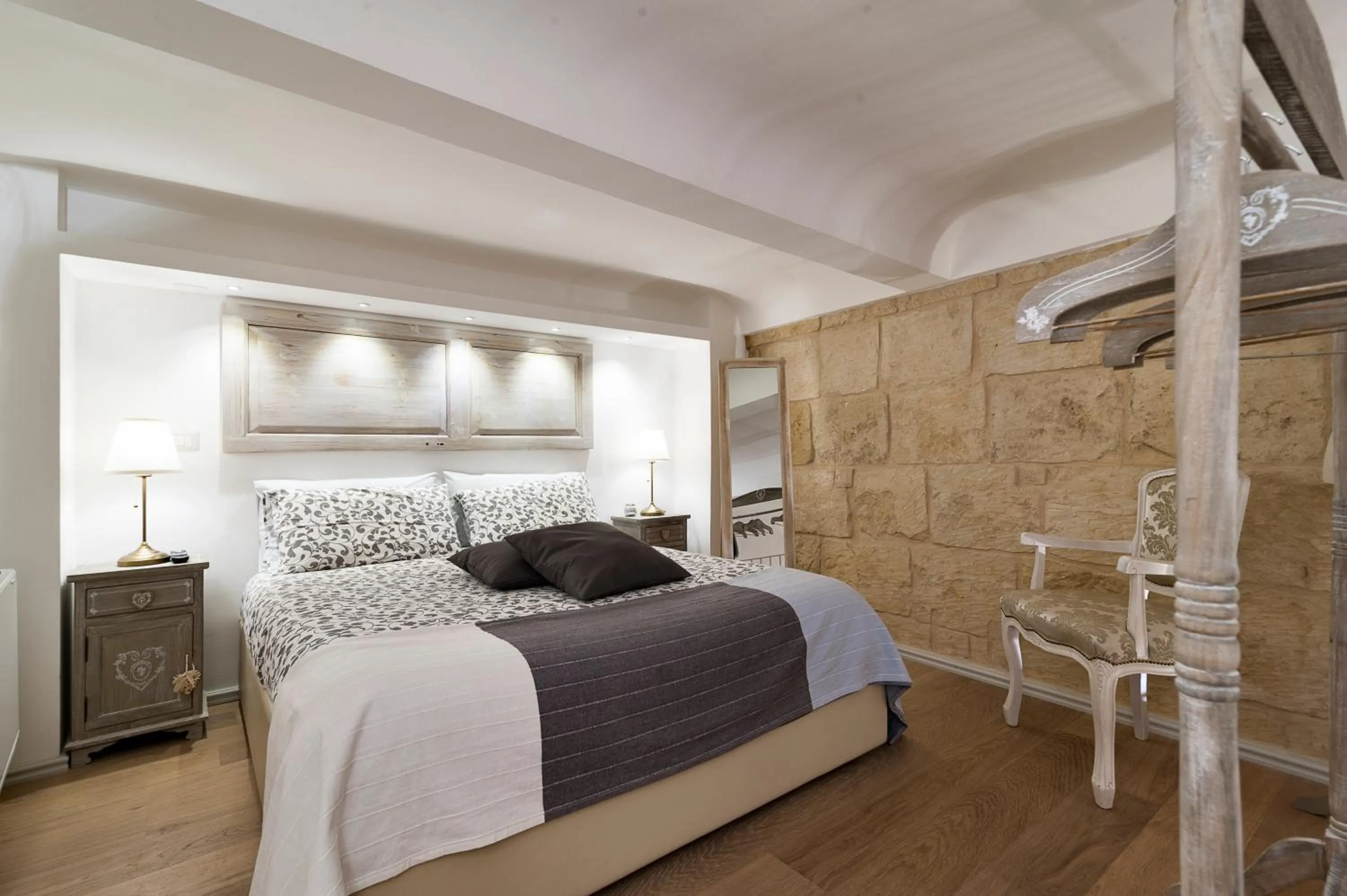 Bedroom, Bed in Palazzo Mandurino luxury relais