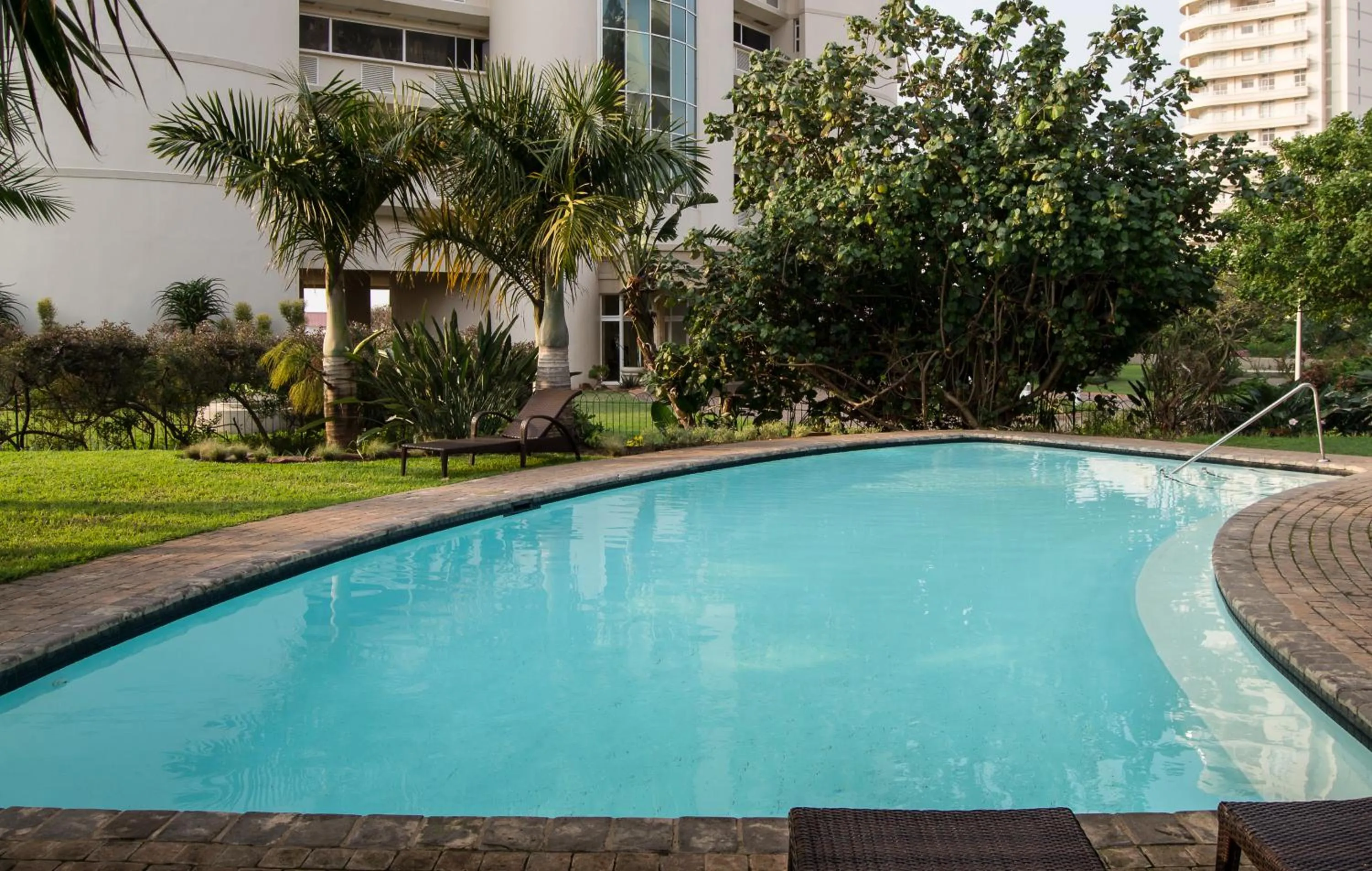 BBQ facilities in 702 Oyster Rock - by Stay in Umhlanga