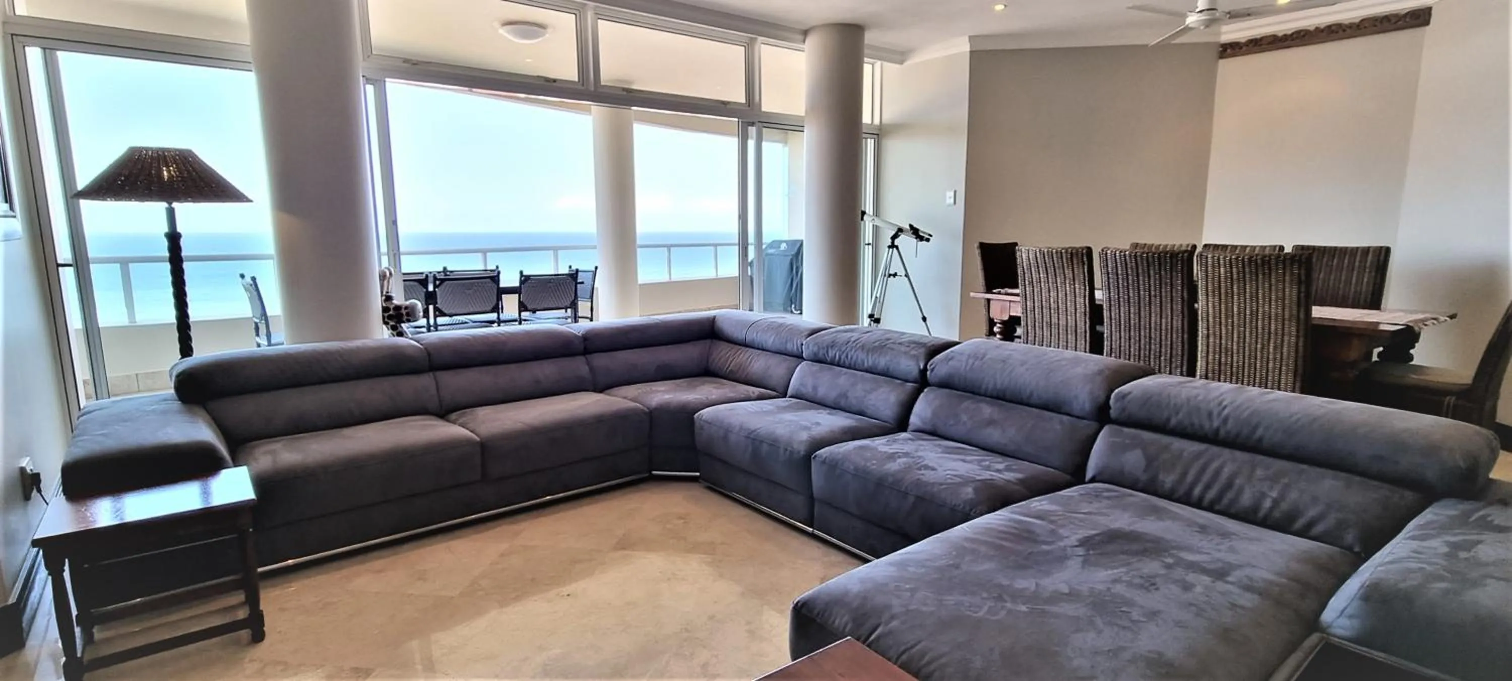 Living room in 702 Oyster Rock - by Stay in Umhlanga