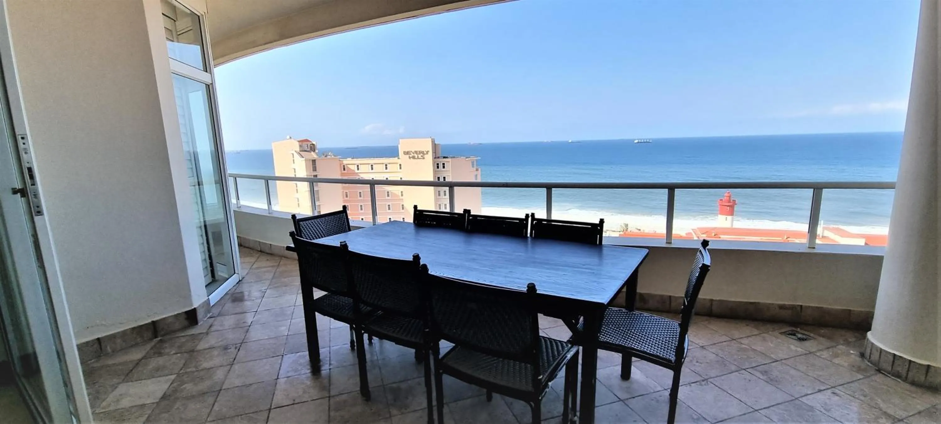 Balcony/Terrace in 702 Oyster Rock - by Stay in Umhlanga