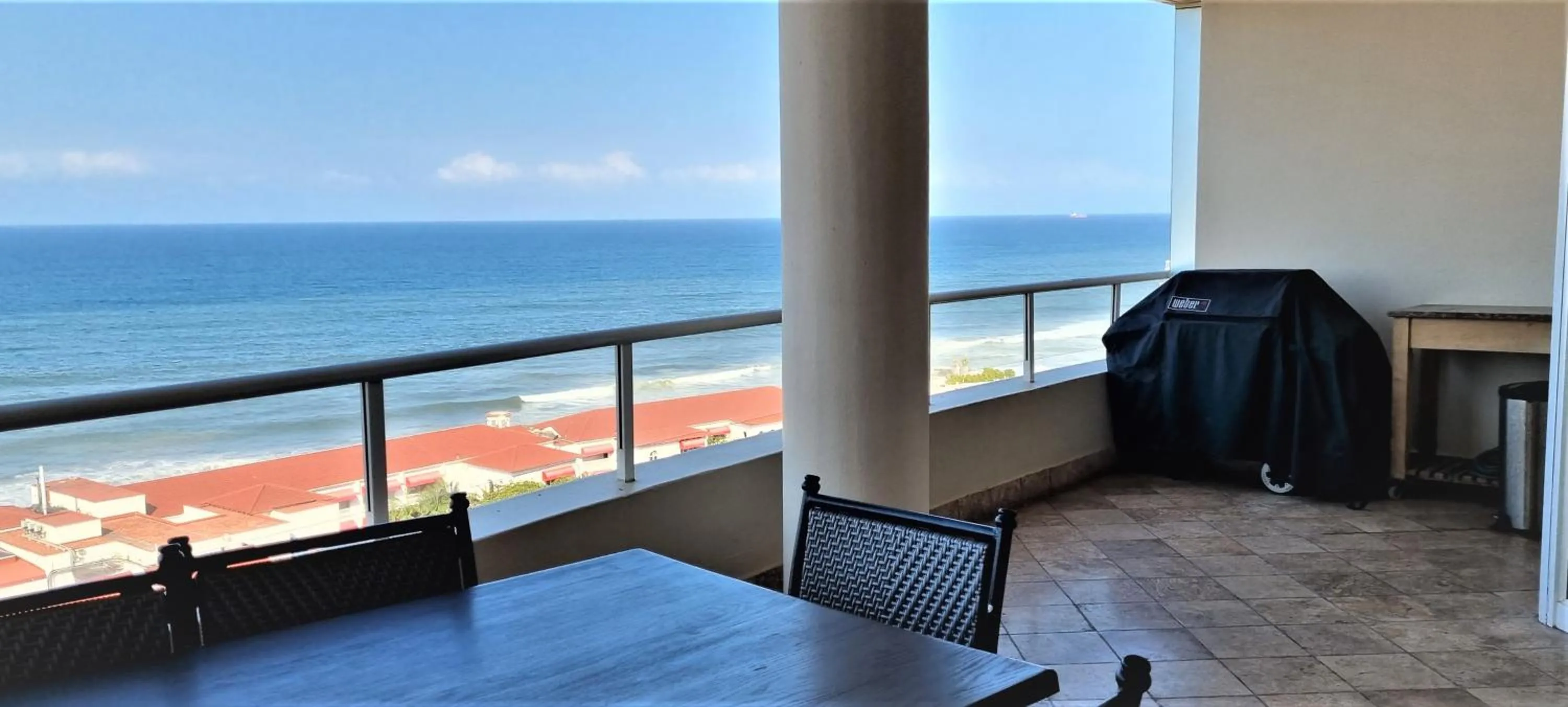 Balcony/Terrace in 702 Oyster Rock - by Stay in Umhlanga