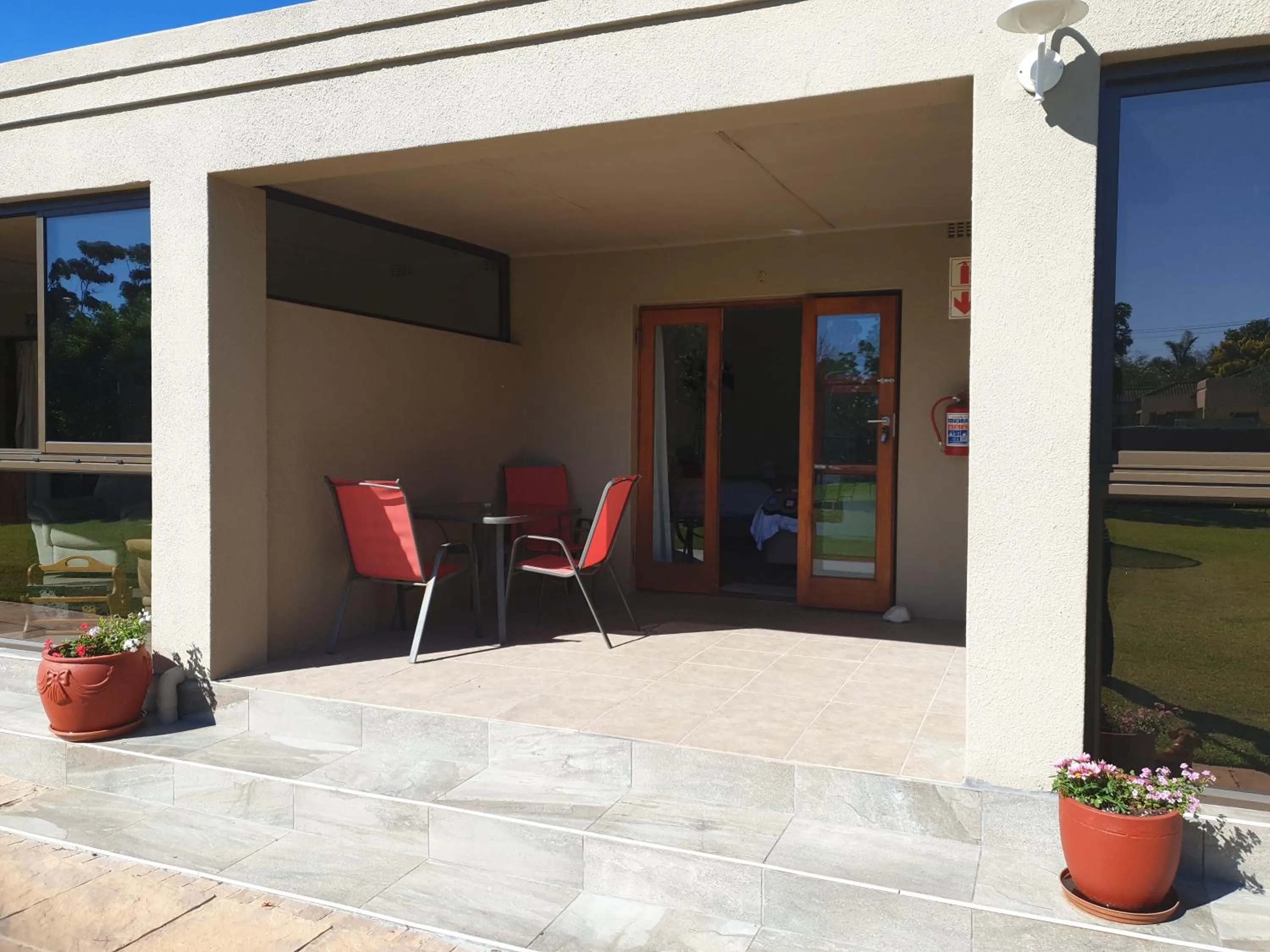 Patio in Dilisca Guesthouse