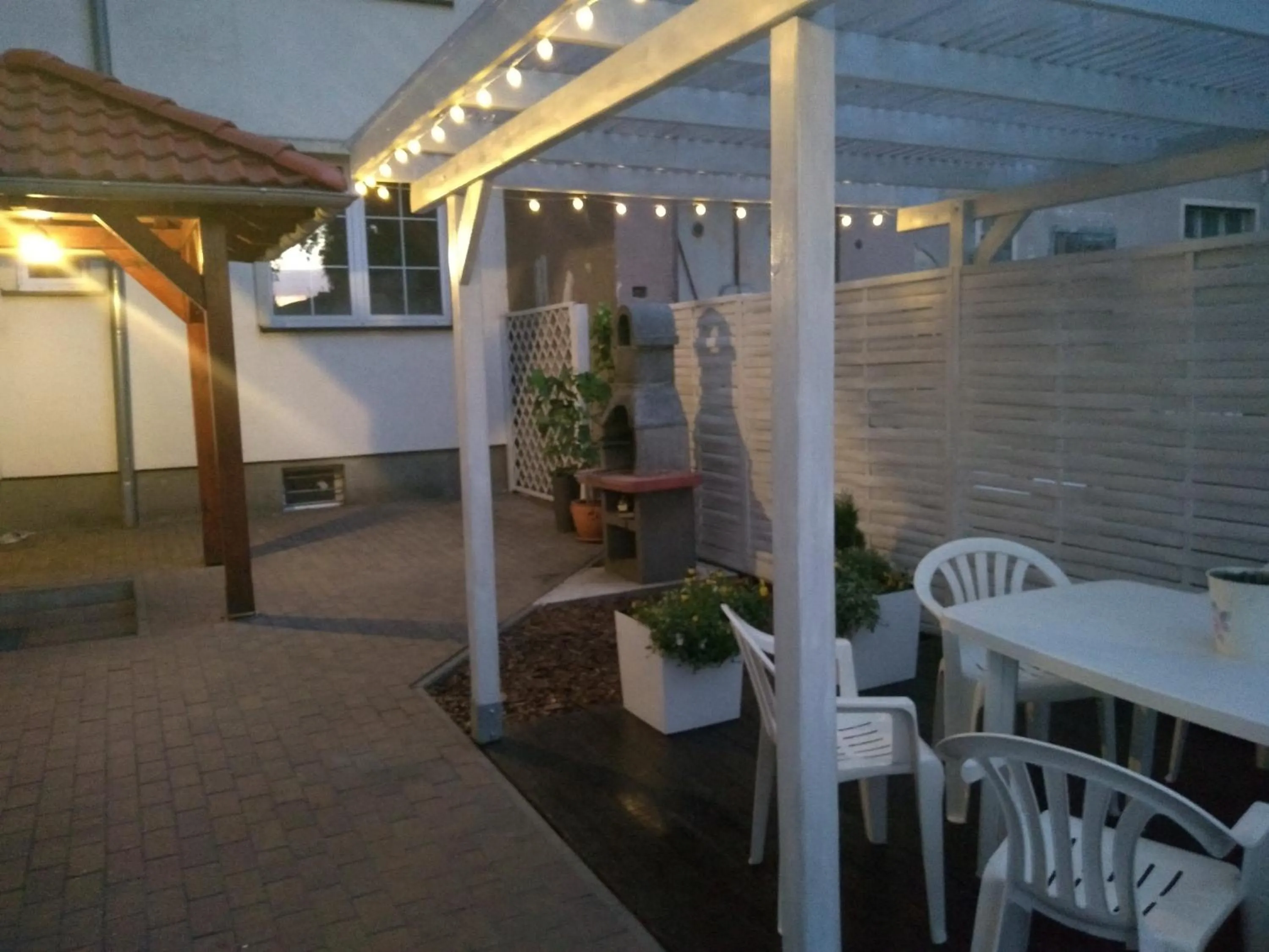 Patio in Hostel Przed Świtem