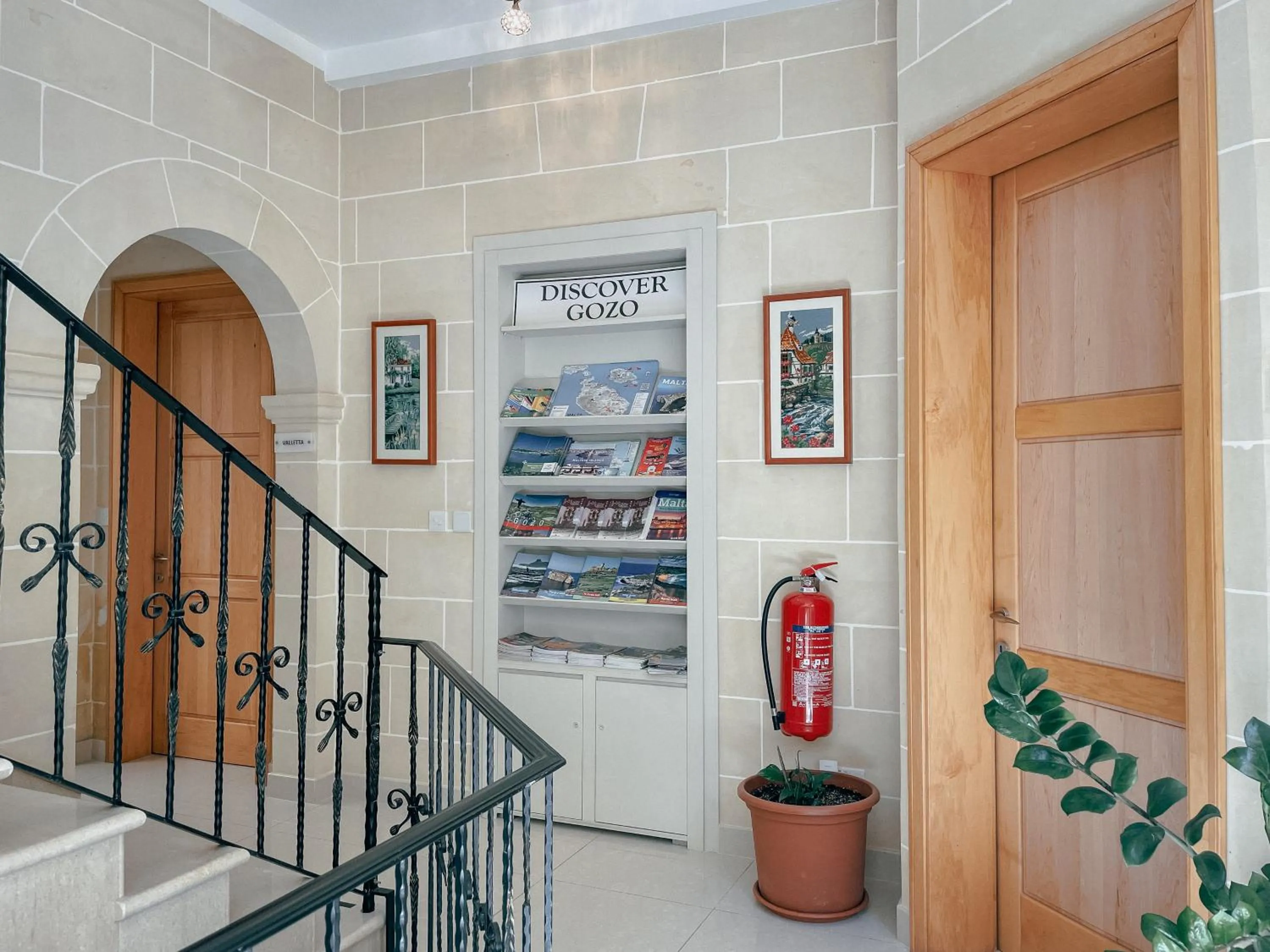 Facade/entrance in IL-Gardjola Bed and Breakfast