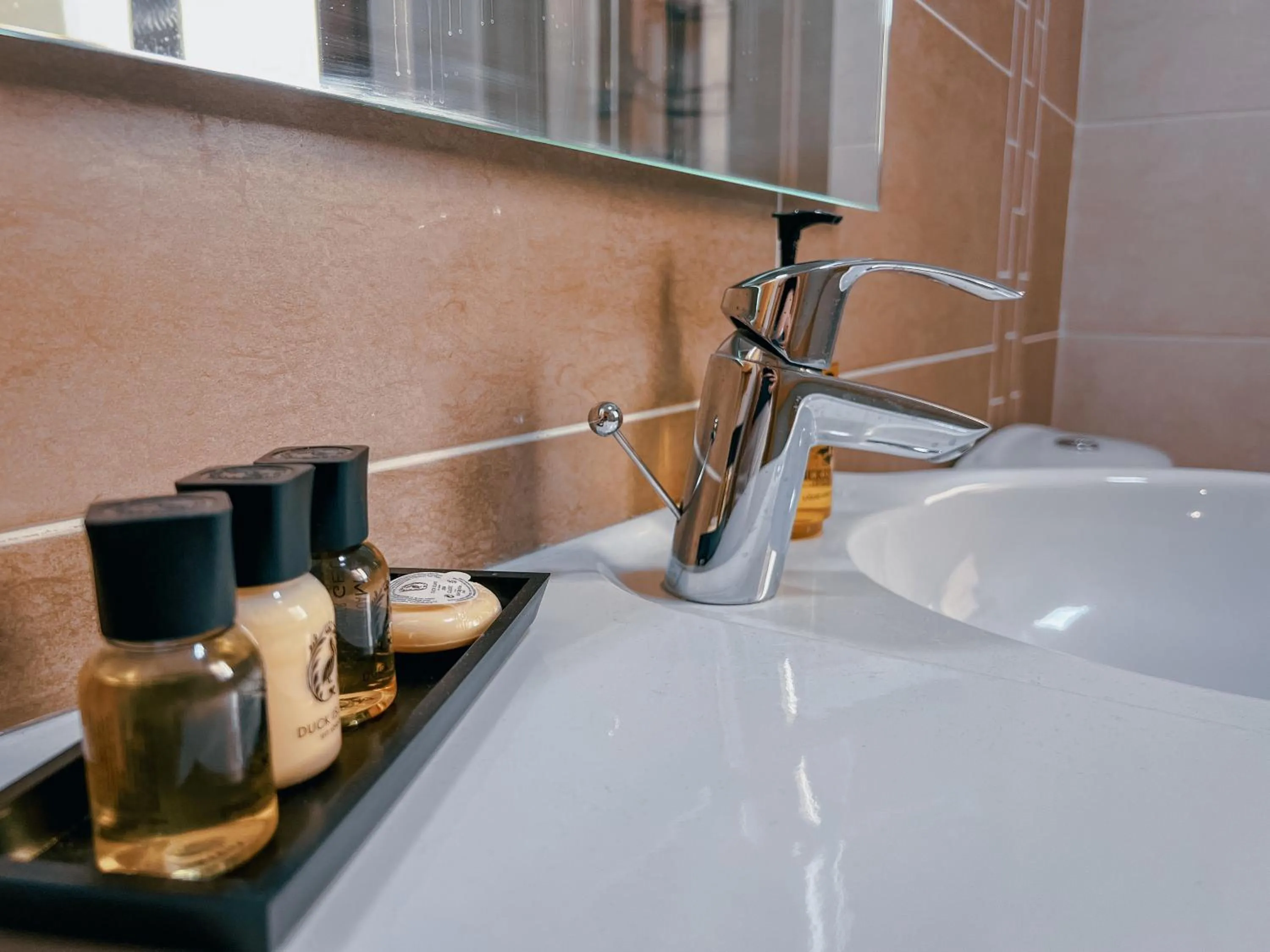 Bathroom in IL-Gardjola Bed and Breakfast